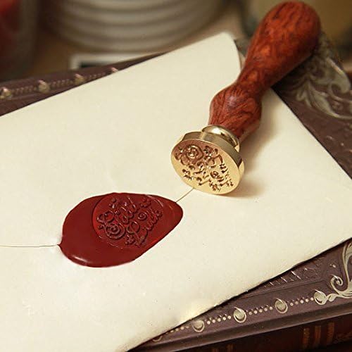 Vintage Alphabet Initial V Wax Seal Sealing Stamp Sealing Wax Sticks Spoon Wood Box Set Classical Old-fashioned Antique Alphabet Invitation Package Seal Wax Stamp Box Kit