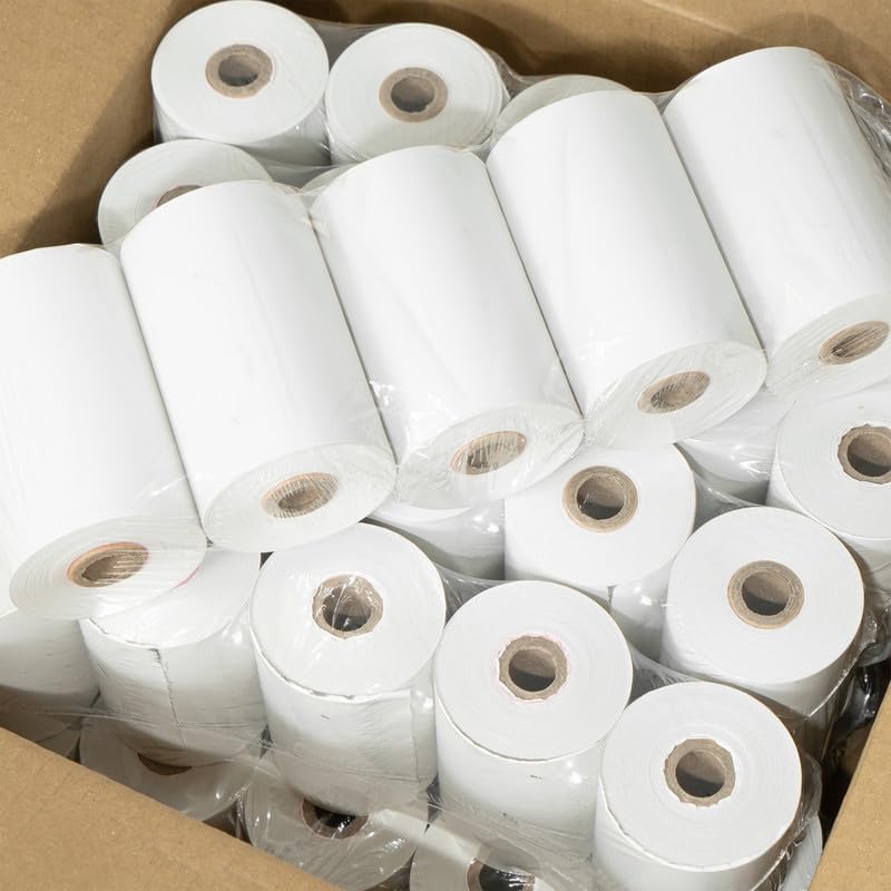 3-1/8"" x119' Thermal, 25 Rolls, Compatible with Epson TM-T88 T-20 T-90 SRP-350 370 SCP700 TSP100 TSP300 TSP400 TSP500, and More