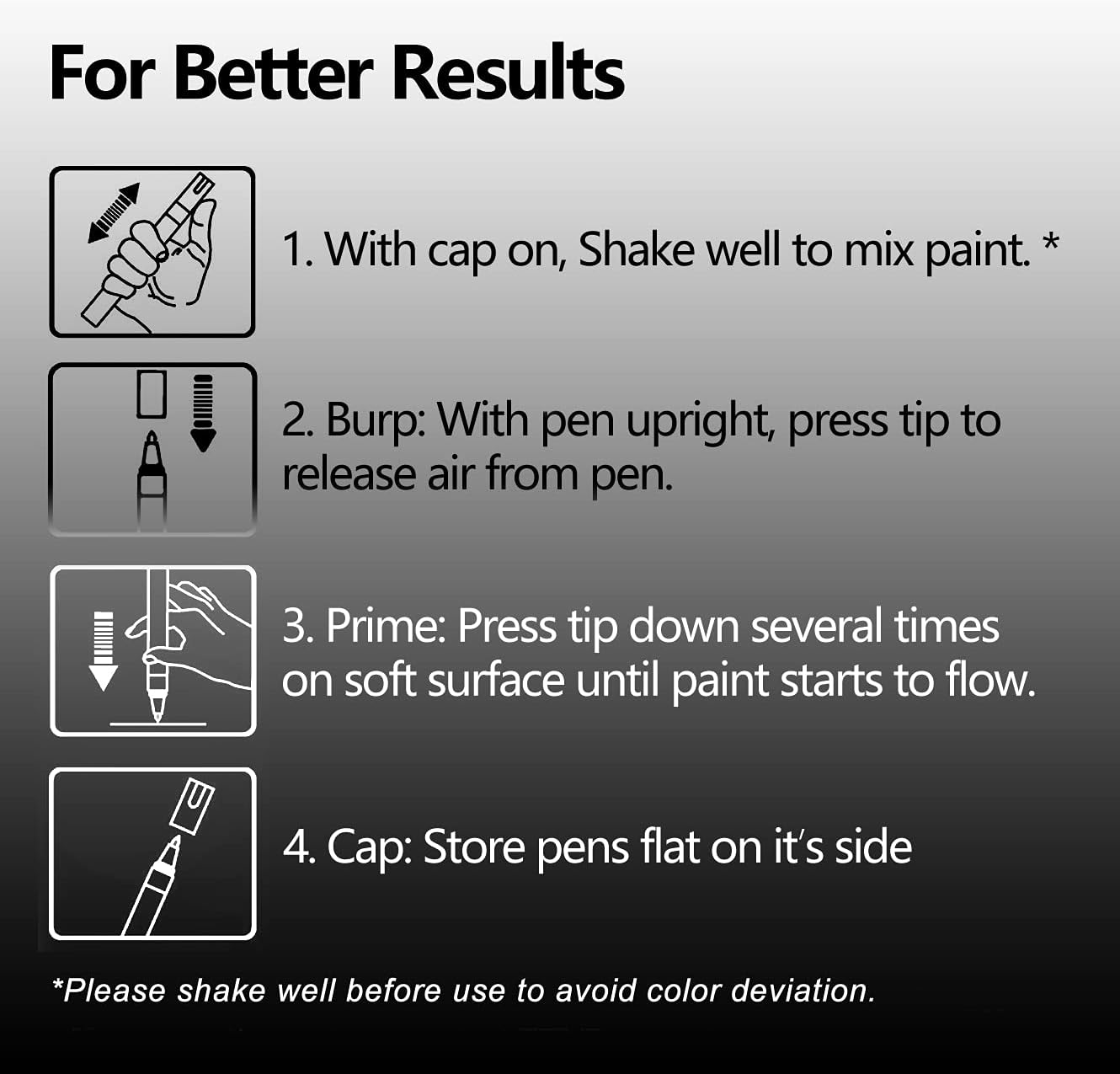 TFIVE Red Permanent Paint Marker Pens - 2 Count Oil Based Marker Pen, Medium Tip, Waterproof & Quick Dry, for Office, Art projects, Rock Painting, Ceramic, Glass, Wood, Plastic, Metal, Canvas