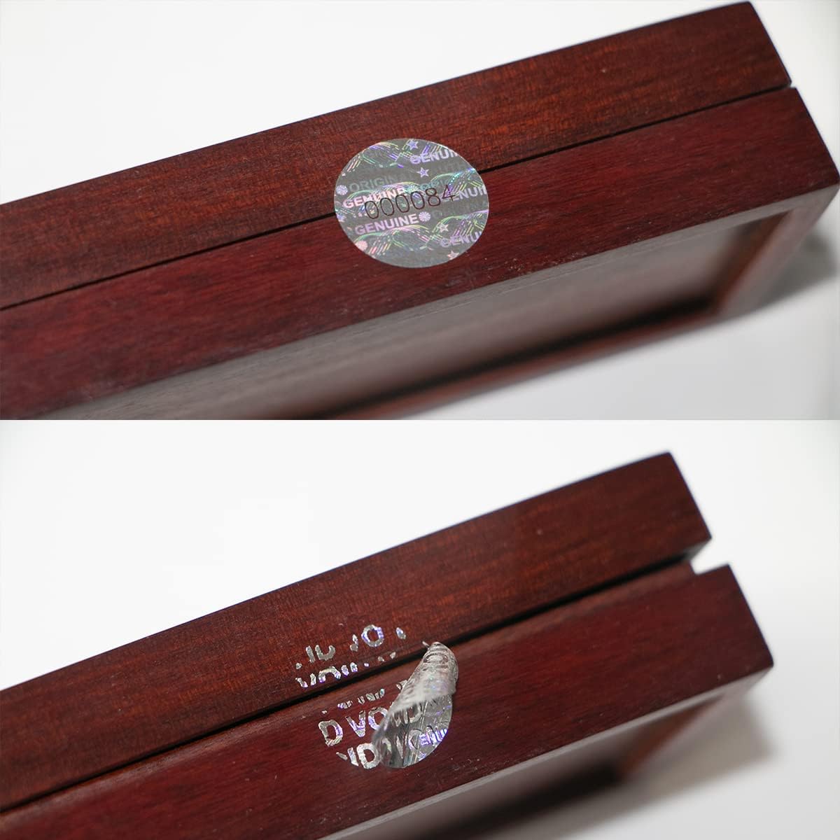 GQYH Round Tamper Evident Stickers - High Security Warranty Void Seal Genuine Authentic Hologram Labels with Unique Sequential Serial Numbering - Circle Tamper Proof Stickers (320pcs)