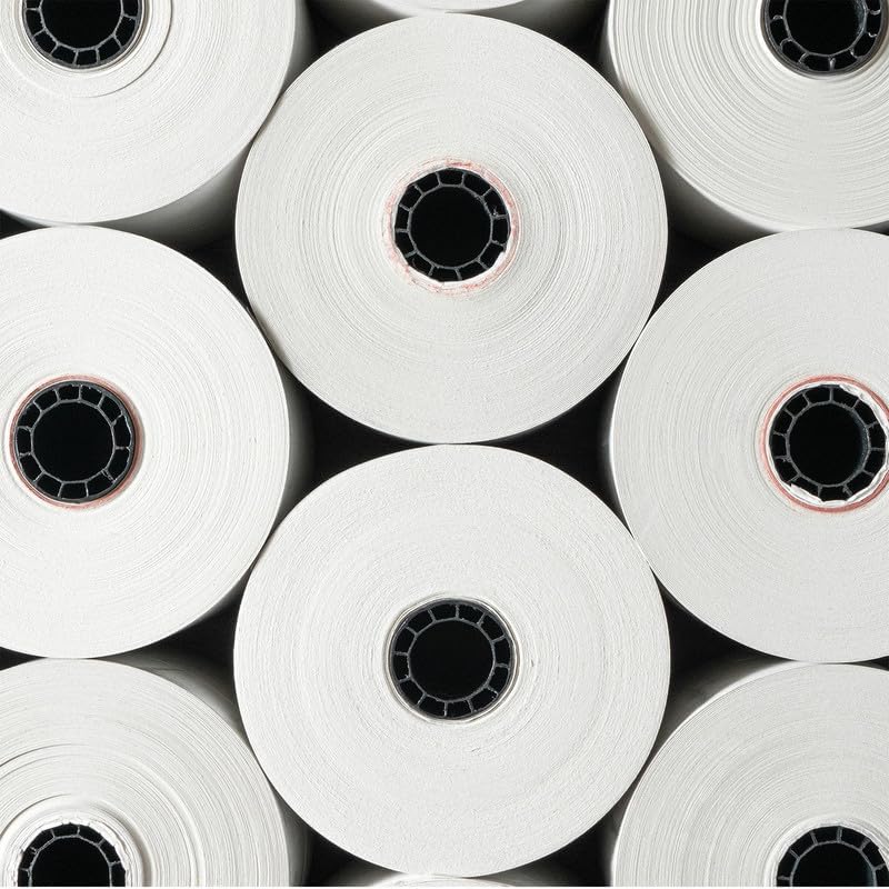 3-1/8"" x 230' Thermal, 50 Rolls, Compatible with Star Micronics TSP100 TSP300 TSP700, Clover Station, Epson TM-T88 Series T20 T90, and More