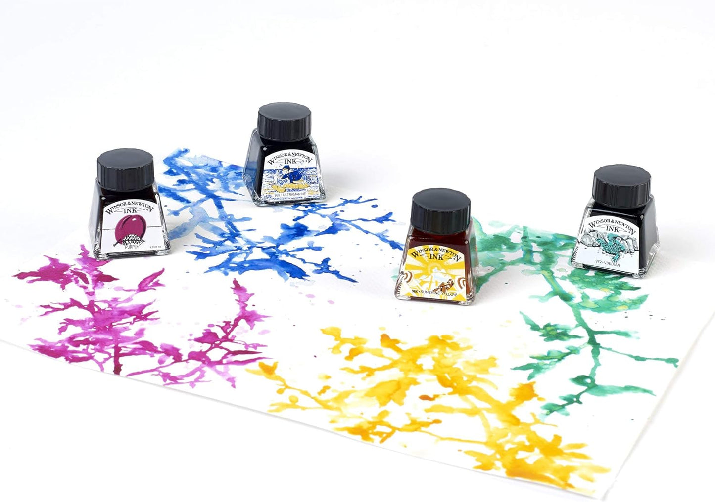 Winsor & Newton Drawing Ink, 14ml Bottle, Orange