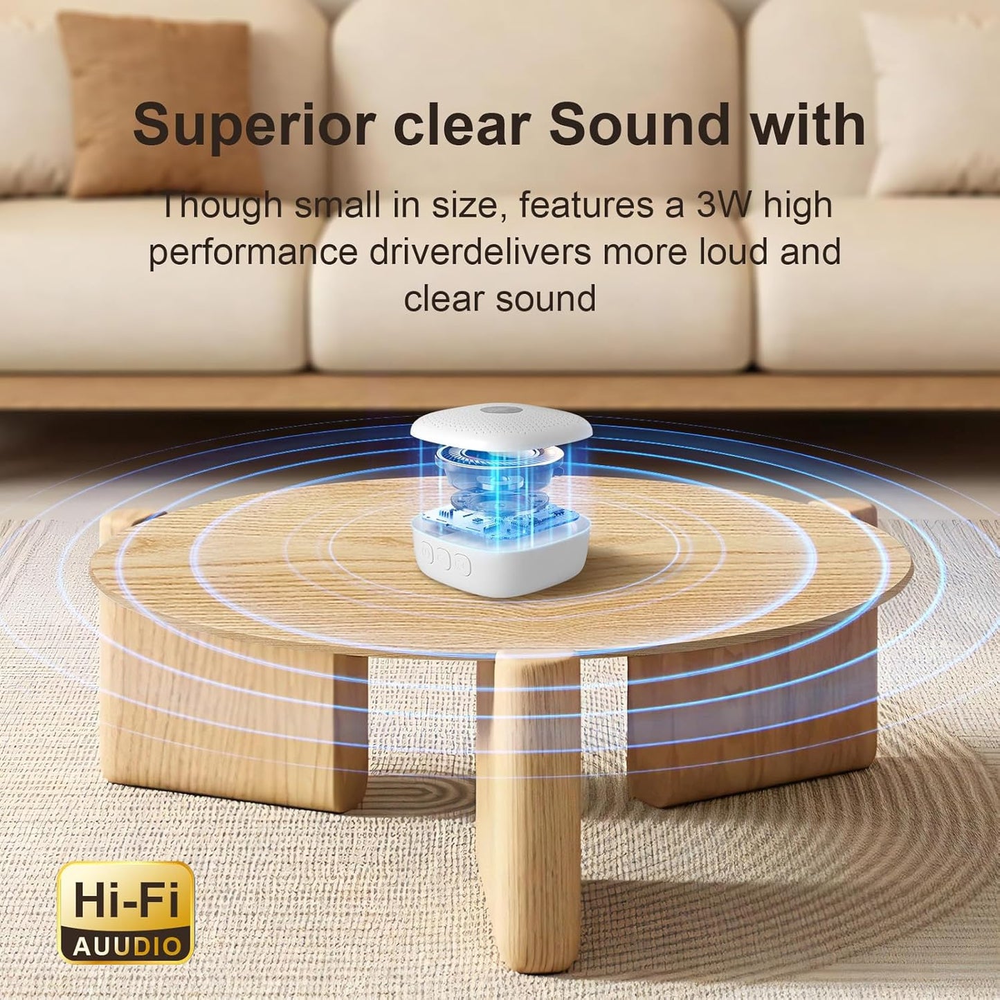 White Noise Machine,Portable Sound Machine for Baby Adult,21Soothing Sound,Auto-Off Timer,Noise Canceling for Office & Sleeping, Compact Size for Home,Travel,Registry,White