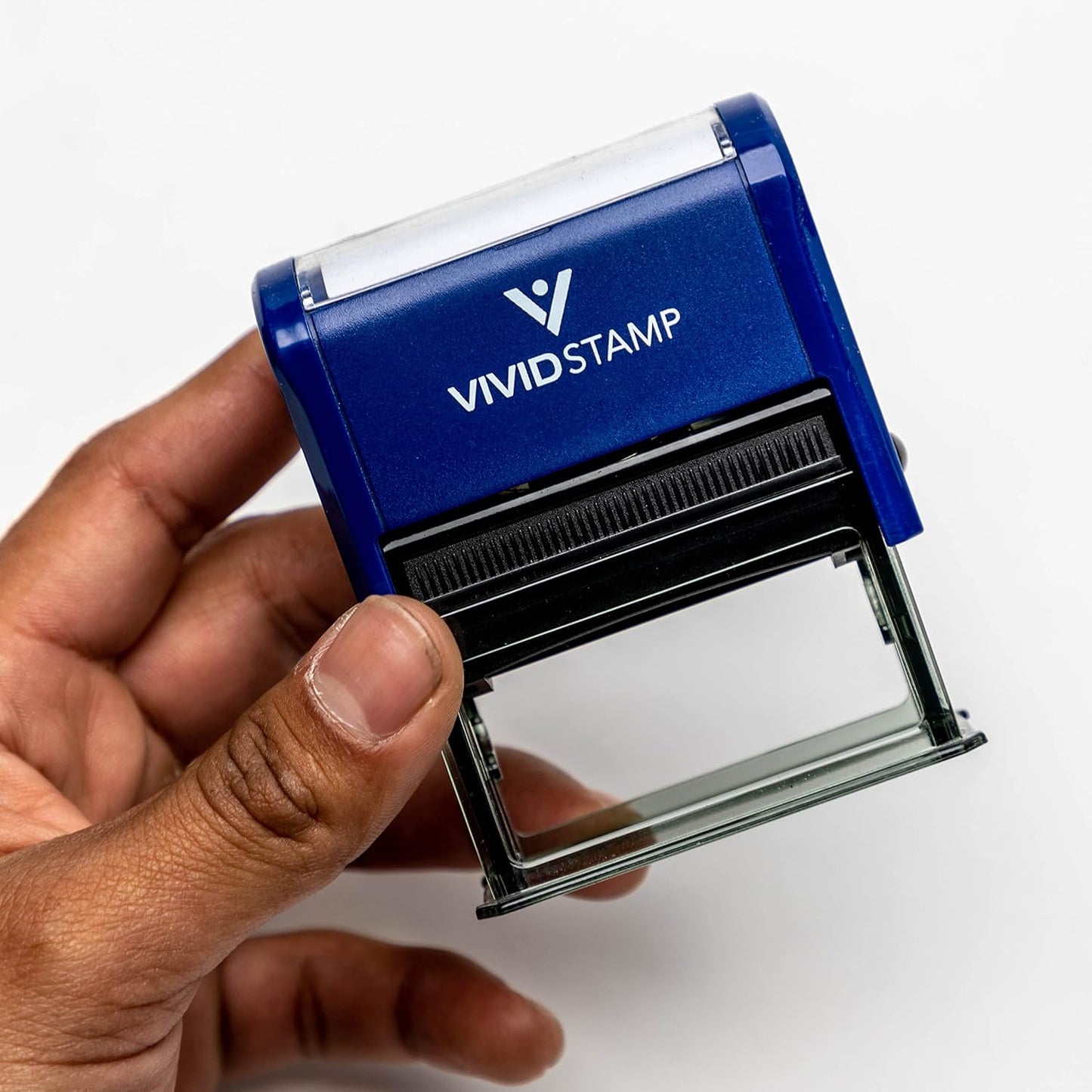 Incomplete Finish and Return Teacher Self Inking Rubber Stamp (Blue Ink) - Medium