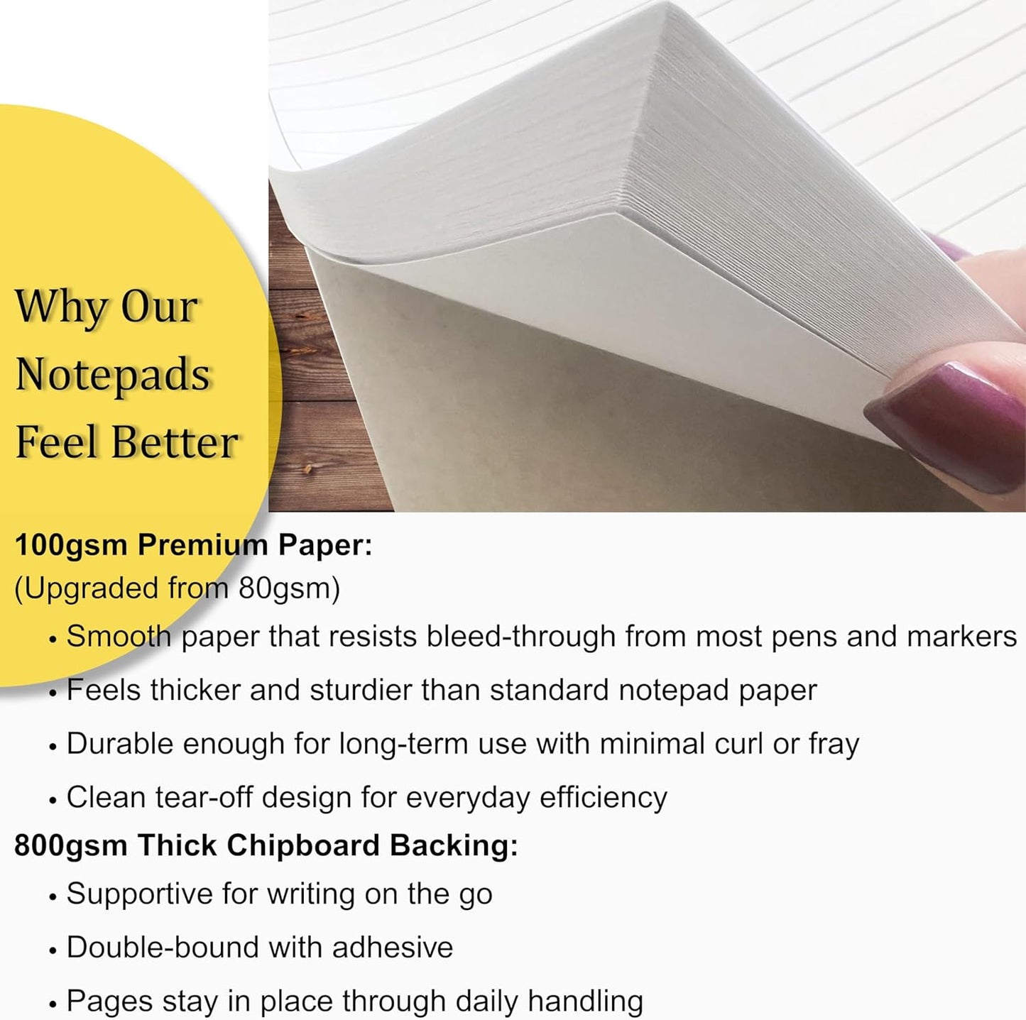 TO DO List Planner Notepad, 60 Page Planning Pad. Undated ToDo Checklist w/Priority & Note Sections. Organize & Track Projects, Clients or Daily Tasks. 8.5 X 11, A4 Tear Sheets.