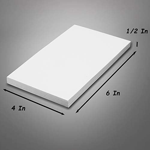 FMP Brands 20 Pack Note Pads 4x6, 100 Sheets Per Memo Pad, Writing Scratch Pad, Blank Notepad, White Waitress Server Note Pads, Paper Pad, To Do Grocery List Small Notepads