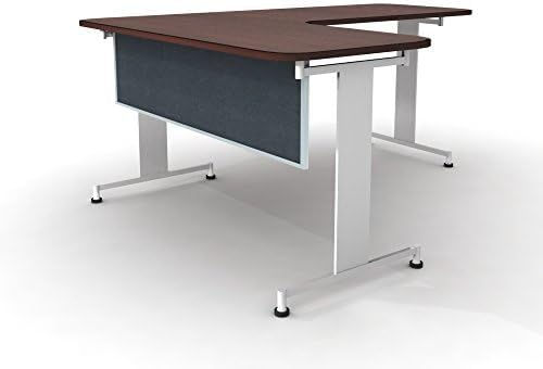 OBEX Acoustic Table Mounted Modesty Desk Privacy & Sound Absorbing Panel for Office Cubicles, 18" x 72", Twilight