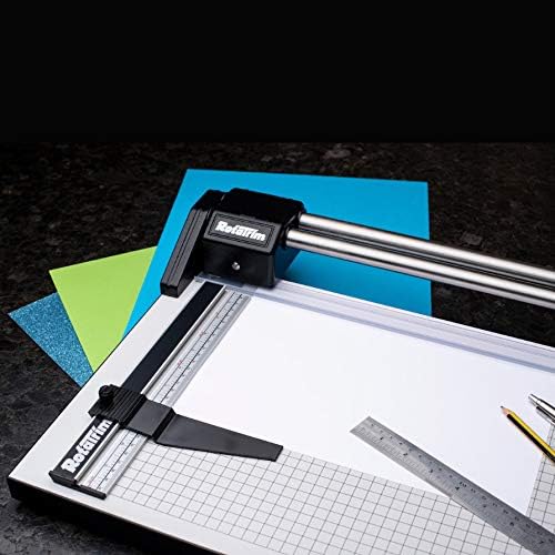 Rotatrim Pro 30 Inch Cut Professional Paper Cutter/Trimmer Precision Rotary Trimmer with Self-Sharpening Precision Steel Blades & Twin Stainless Steel Guide Rails (RCPRO30i)