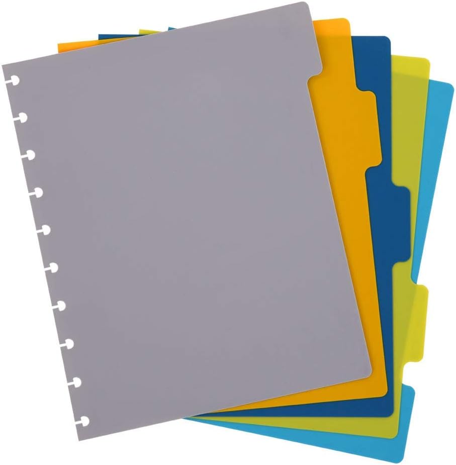 Talia Discbound Notebooks, Planner, Customizable, (Lavender, Midsize (7.5in x 9.75in))