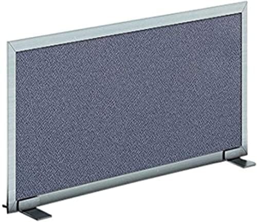 OBEX Acoustical Free Standing Privacy Screen, Cubicle Accessories Desk Privacy Panel, Desk Dividers for Office, Office Furniture Partitions Portable Sound Proof Dividers, 12" x 36", Twilight