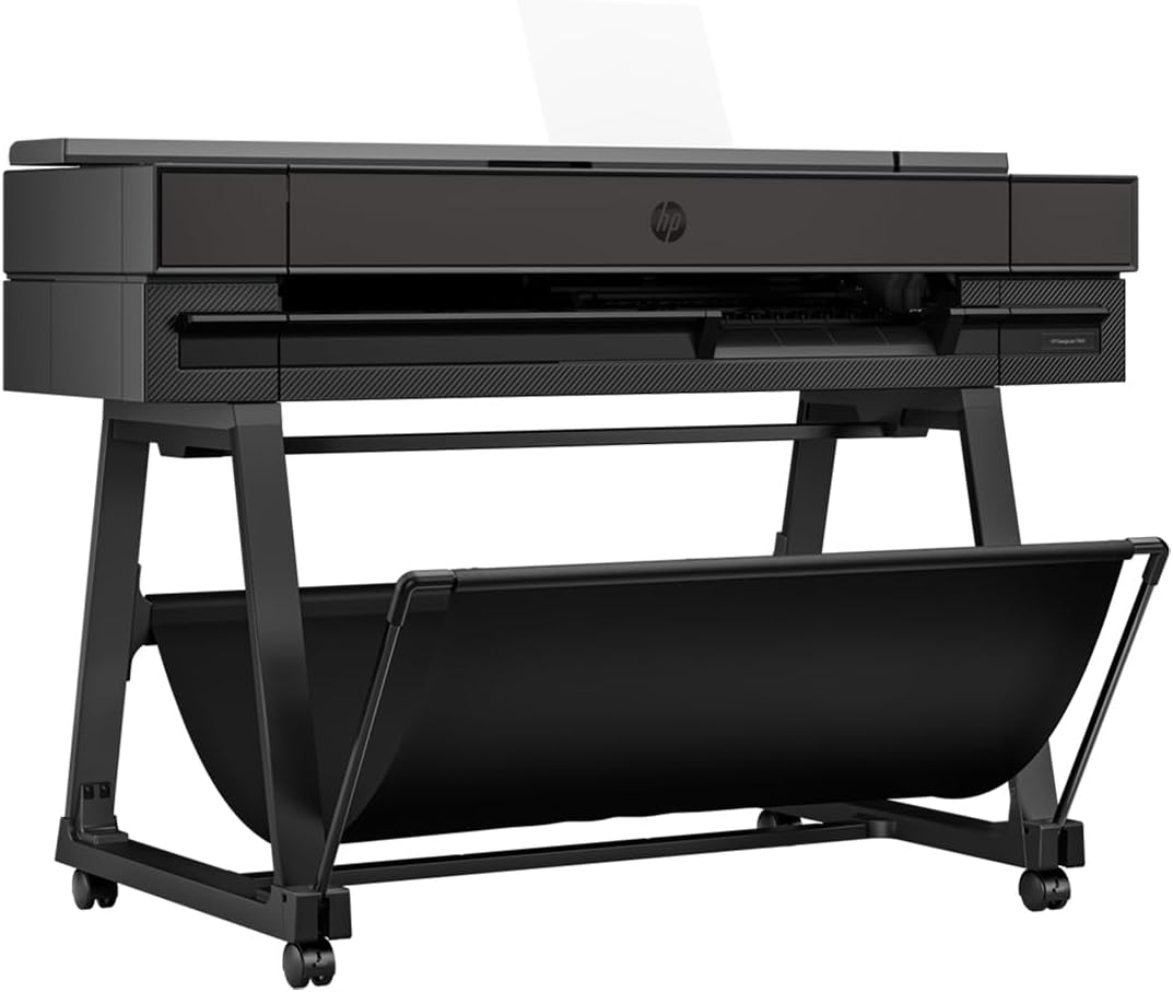 HP DesignJet T850 Large Format 36-inch Color Plotter Printer, Includes 2-Year Warranty Care Pack (2Y9H0H)