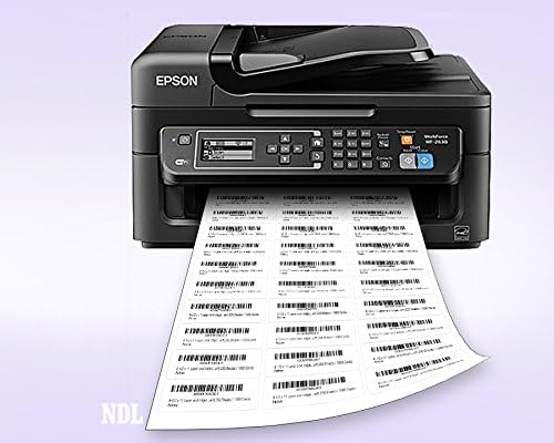 NextDayLabels - 2.5/8" x 1" Rectangular Sticker Labels for Printer - White Laser/Inkjet Printer Labels Return Address Labels Shipping Label Stickers (50 Sheets, 30 Per Sheet, 1500 Labels)