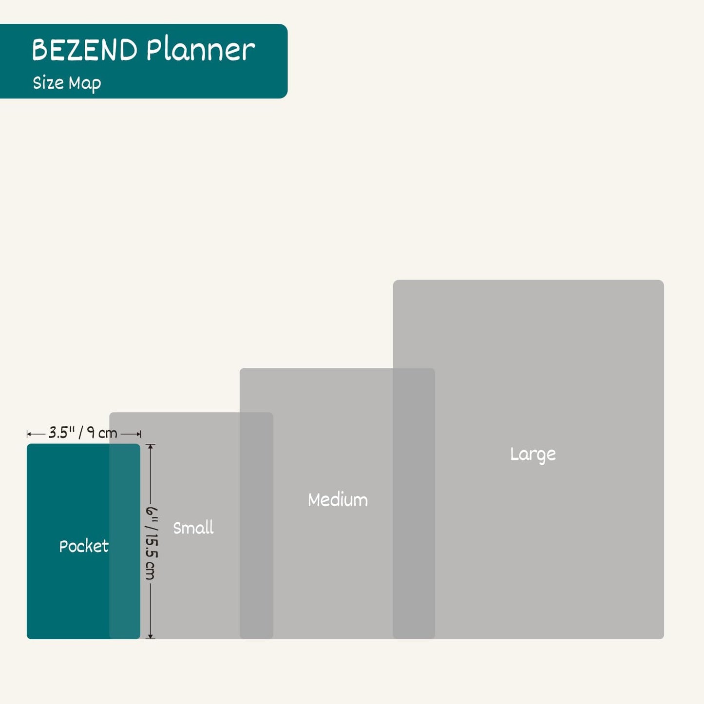 BEZEND Pocket Planner 2025-2026 Weekly with 2 Columns, 18-Month Academic Calendar (Jul 25-Dec 26), Life Work Appointment, Storage Pocket, Pen Holder, PU Leather Hardcover 3.5" x 6" - Evergreen