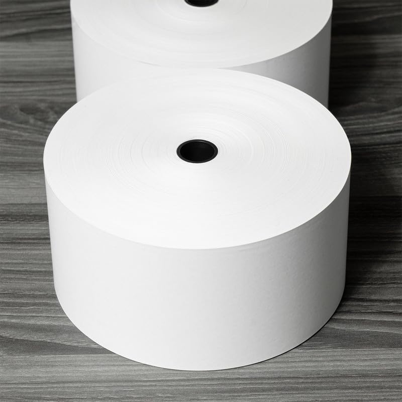 3-1/8" x 815' Thermal, 8 Rolls, Compatible with Hyosung Halo Series, MB (Mini-Bank) Series, MX Series, NH 1800se and NH Seroes, and More