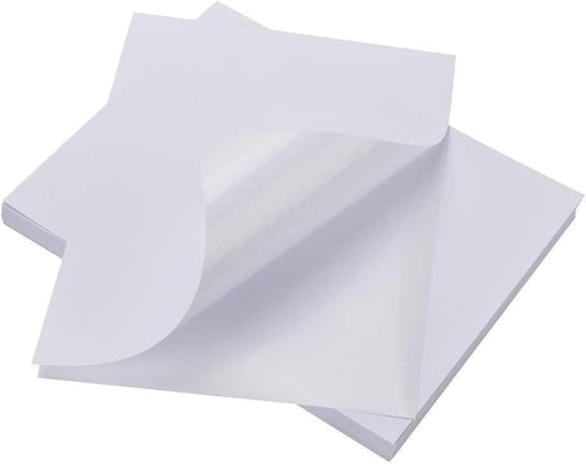 BESTEASY Sticker Paper 8.5" x 11" Full Sheet Label Stickers for Laser & Inkjet Printers, Self-Adhesive Paper Shipping Labels (8000 Sheets,8000 Labels)