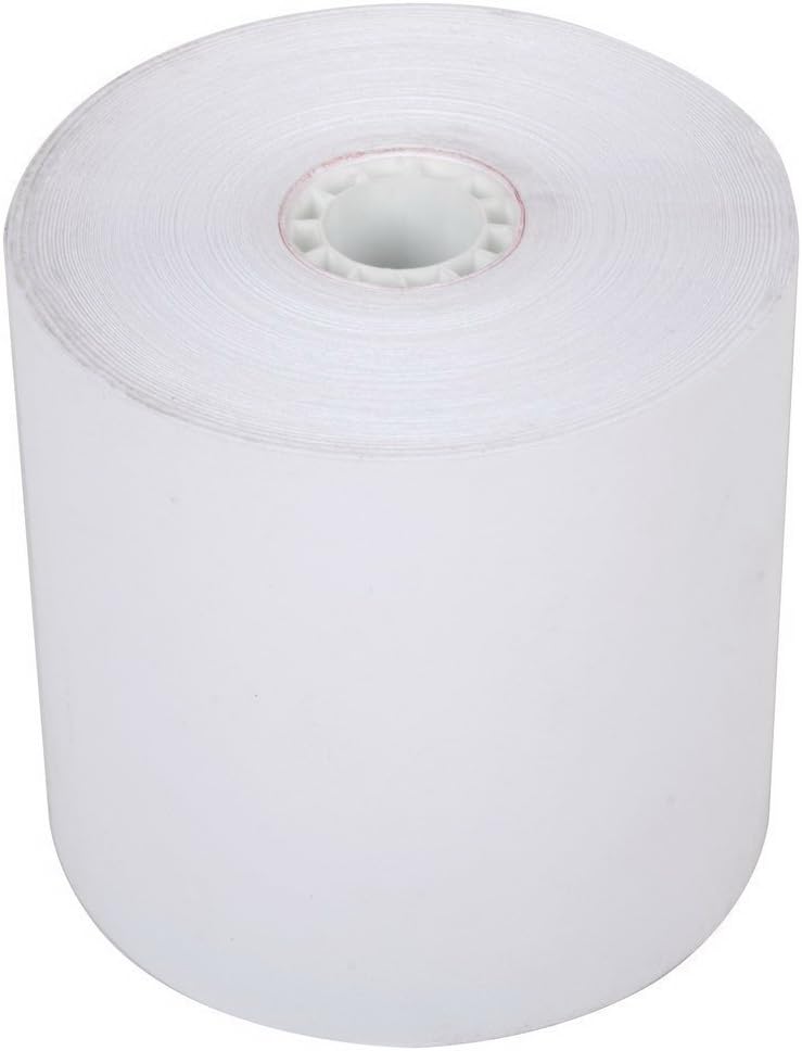 44 MM X 150' CASH REGISTER 1 PLY BOND PRINTER POS PAPER ROLL 100 ROLLS / CASE