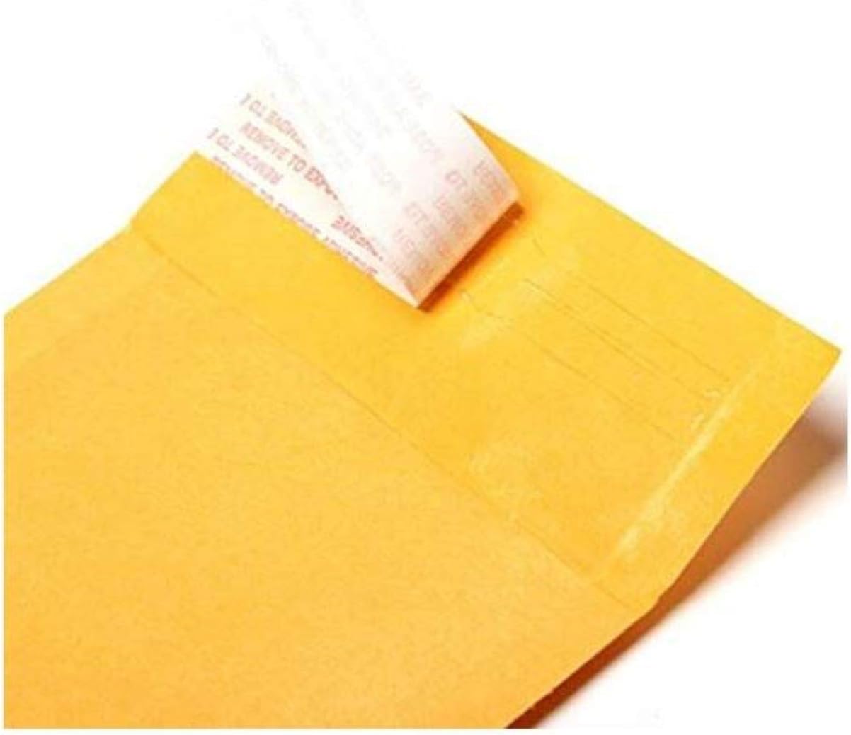 Secure Seal #00 5x10 Kraft Bubble Mailers Padded Shipping Envelopes (Pack of 250)
