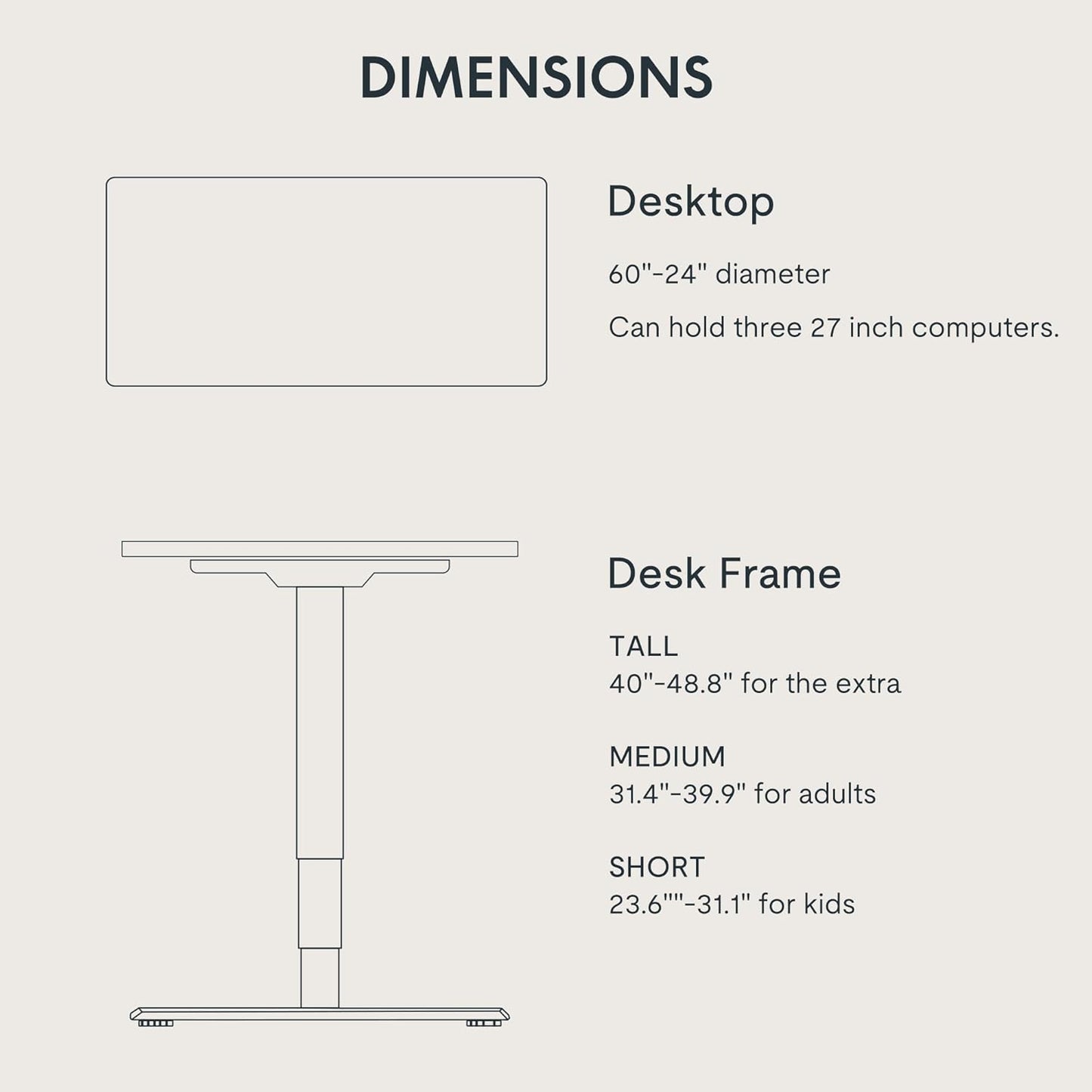 FLEXISPOT E6 Essential Standing Desk 3 Stages Dual Motor Electric 60x24 Inch Whole-Piece Board Height Adjustable Electric Sit Stand Desk(Black Frame + Mahogany Desktop, 2 Packages)