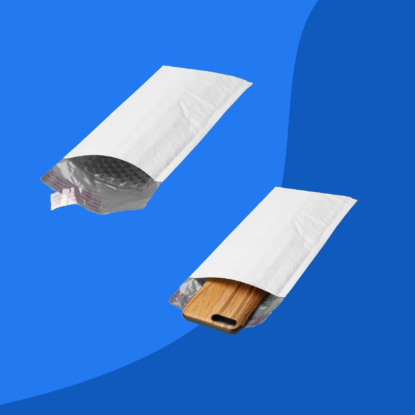 The Boxery 10.5x16''|#5 Poly Bubble Mailers- 100 Pack, Padded Envelopes, Self Seal, Waterproof Shipping Bags, Padded Mailers for Shipping & Packaging