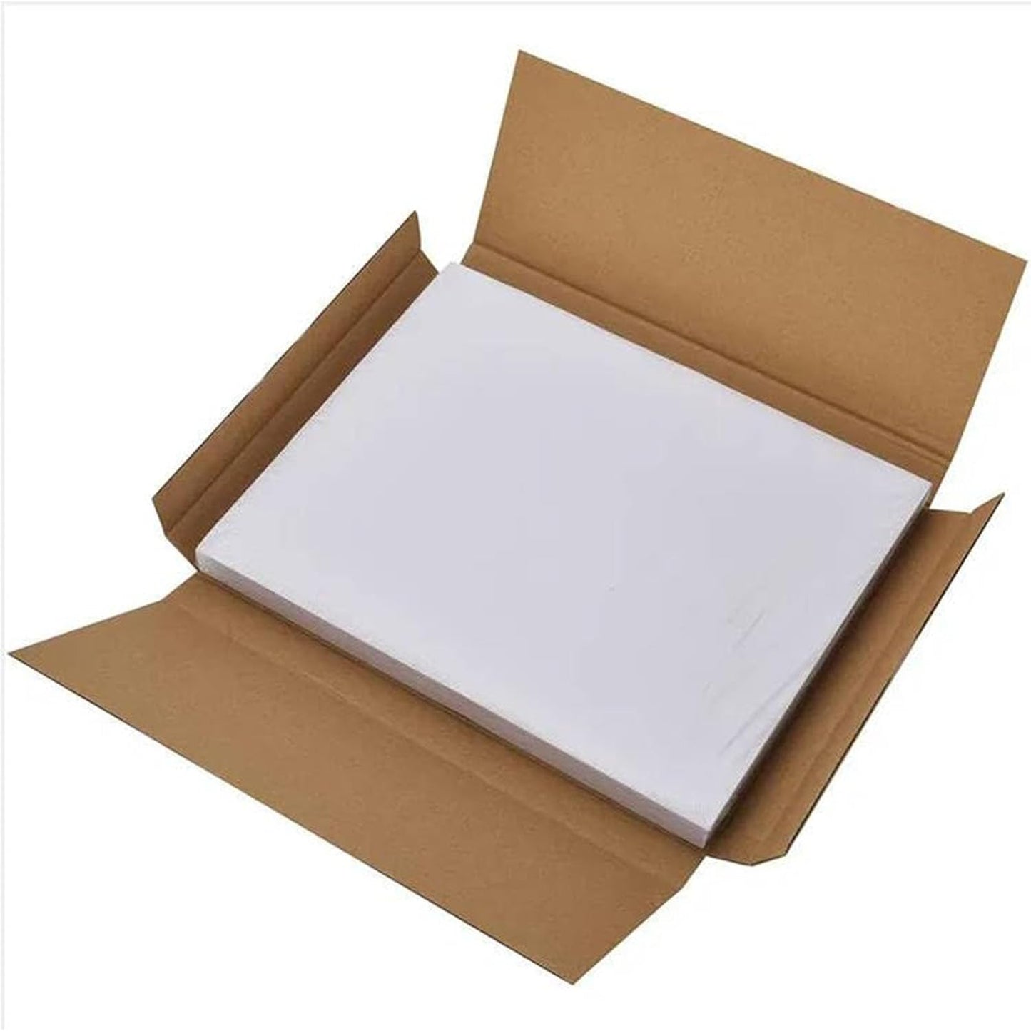 8.5" x 11" Sticker Paper for Inkjet Printers - 3000 Sheets Full Sheet Shipping Labels Printable Full Page Labels 8.5×11 White Sticker Paper for Laser Printing - Matte