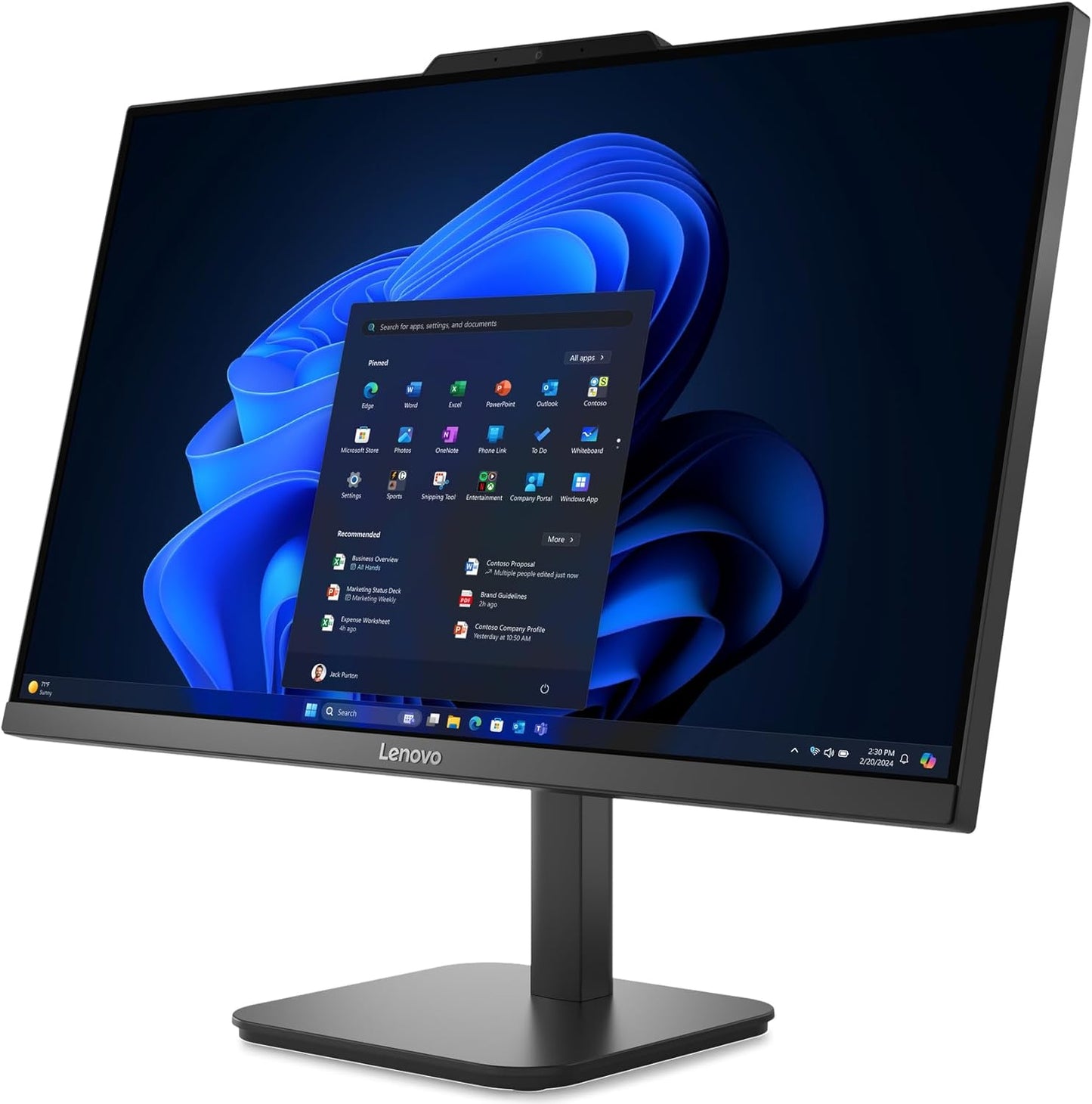 Lenovo 24 All-in-One Desktop Computer for Home Office, 23.8" Fhd Business Aio, Intel 4-Core Processor (Beat i3-1110g4), 32gb Ddr4 Ram, 1tb Pcie Ssd, WiFi 6, Bluetooth, Windows 11 Pro