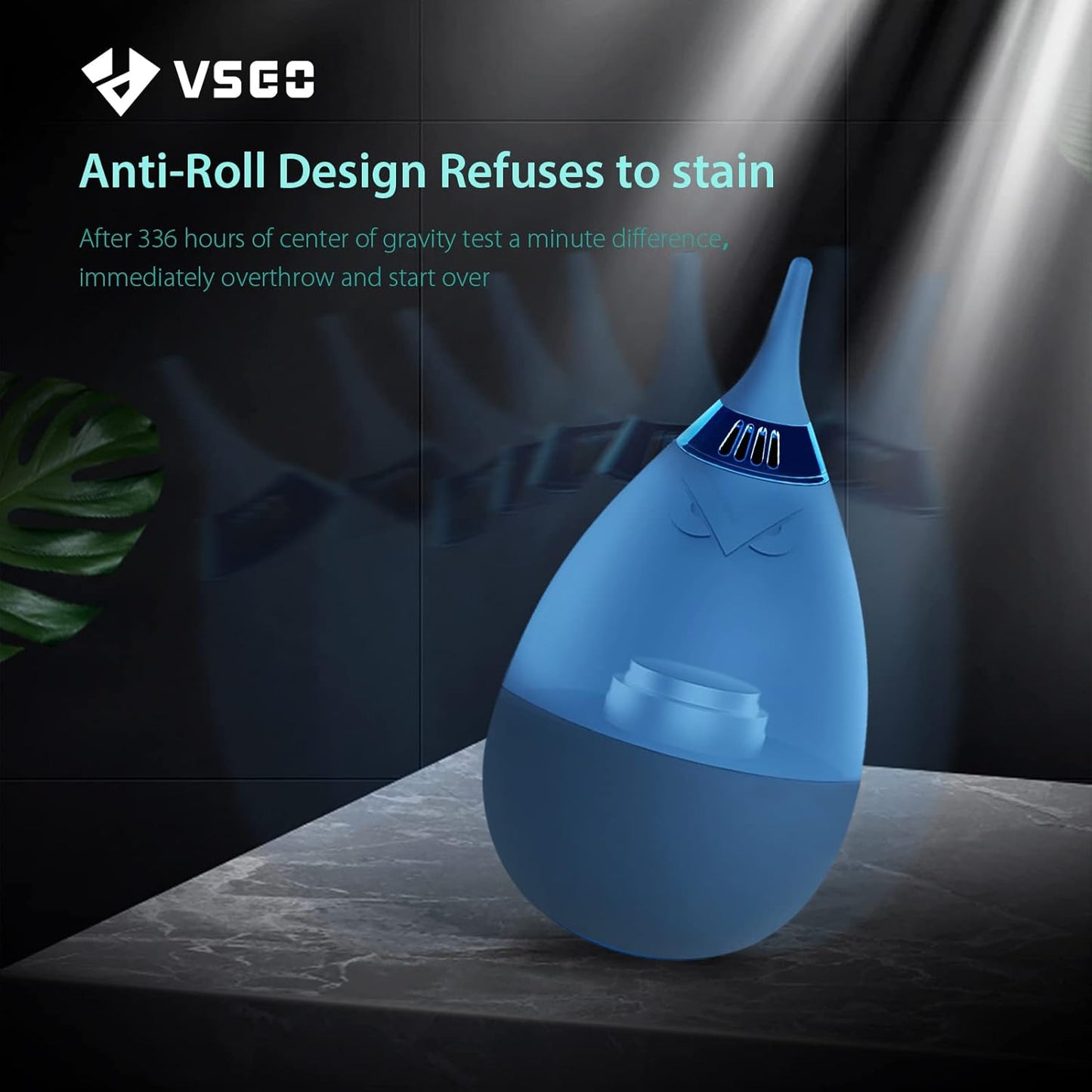 VSGO Camera Air Blower with Filter Compressed Air for for Nikon, Sony, Canon Lens and Sensor Cleaning, Tumbler Design Blue (V-B012E)