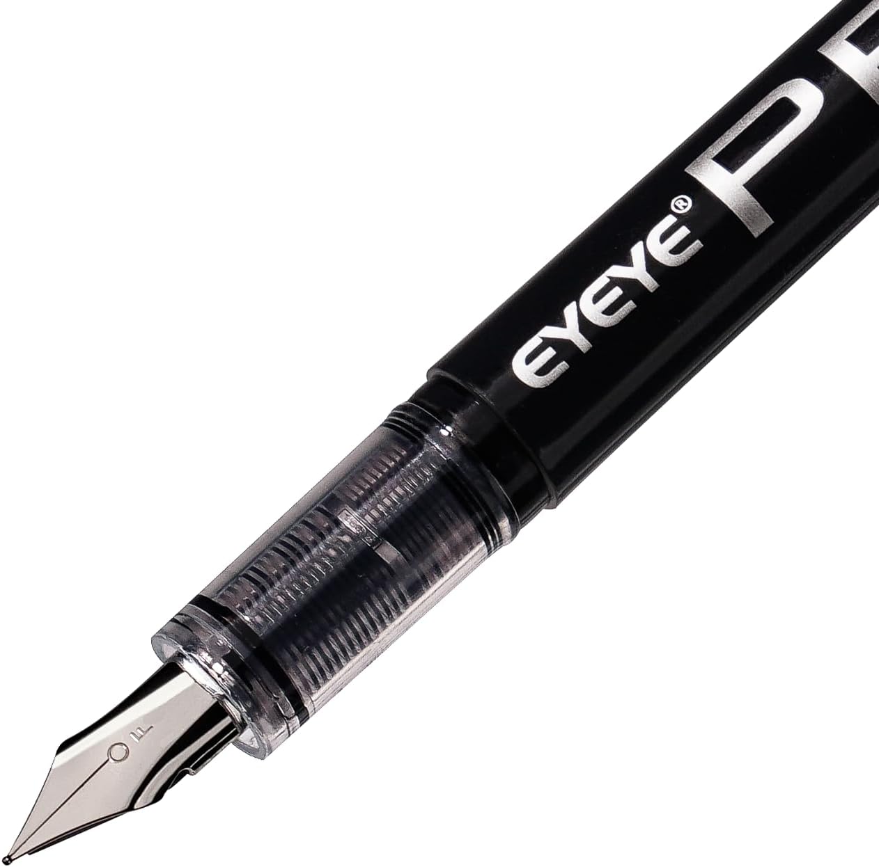 EYEYE Disposable Fountain Pens, 8 Pack Multicolor Fine Point Fountain Pens for Writing, Stainless Steel Nib, Smooth Writing for Calligraphy, Journaling, Drafting, Sketching, Doodling & Gifts