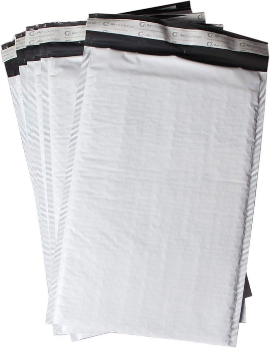 50/100/200/300/400/500 pcs #6 12.5x19 Poly Bubble Padded Envelopes Mailers Shipping Bags AirnDefense (200)