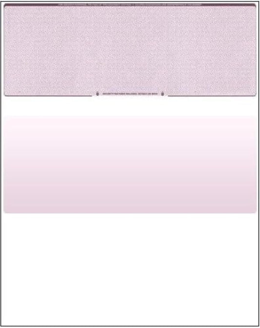 Compuchecks Check on Top Blank Check Paper - 2500 Pack, Quick-Books & Laser Printer Compatible - Security Business Checks with Voucher - 8.5" x 11" Burgundy Diamond