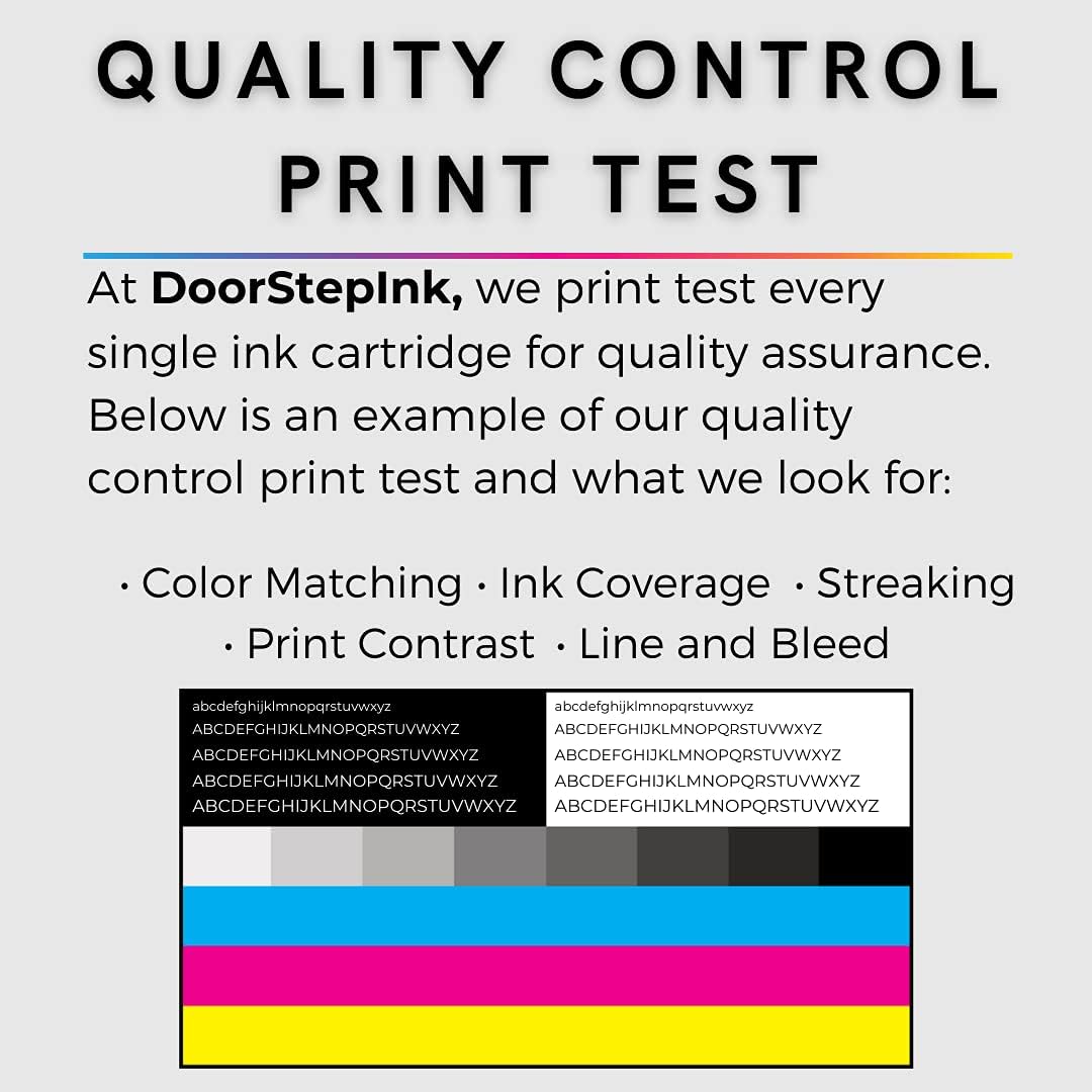 DoorStepInk Remanufactured Ink Cartridges for HP 15 C6615DN Black 2 Pack – Compatible with HP DeskJet 810C, 812C, 825C, 825cvr, Officejet 5110, V40, 5110xi, PSC 500, 950, 750, High Yield USA Made