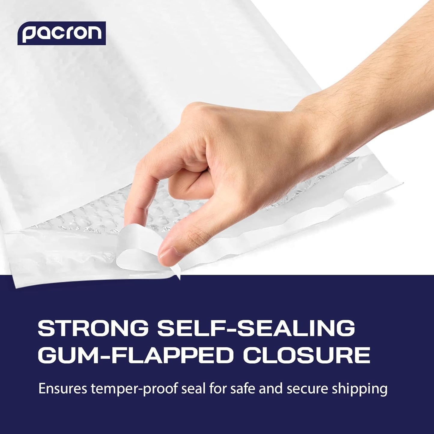 1000-Pack Waterproof Poly Bubble Mailers 4 x 8- Thick, Durable, Instant Seal Envelopes with Strong Adhesive - Protective Shipping Mailers for Jewelry, Cosmetics, SD Cards, USB Cables