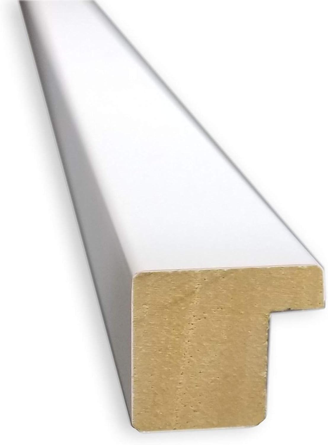 Amanti Art Natural Cork Board for Wall, 21x49 Vision Board with White Frame, Oversize Corkboard Office Decor for Home Organization, Modern Corkboard Pinboard to Display Items for Home Organization in