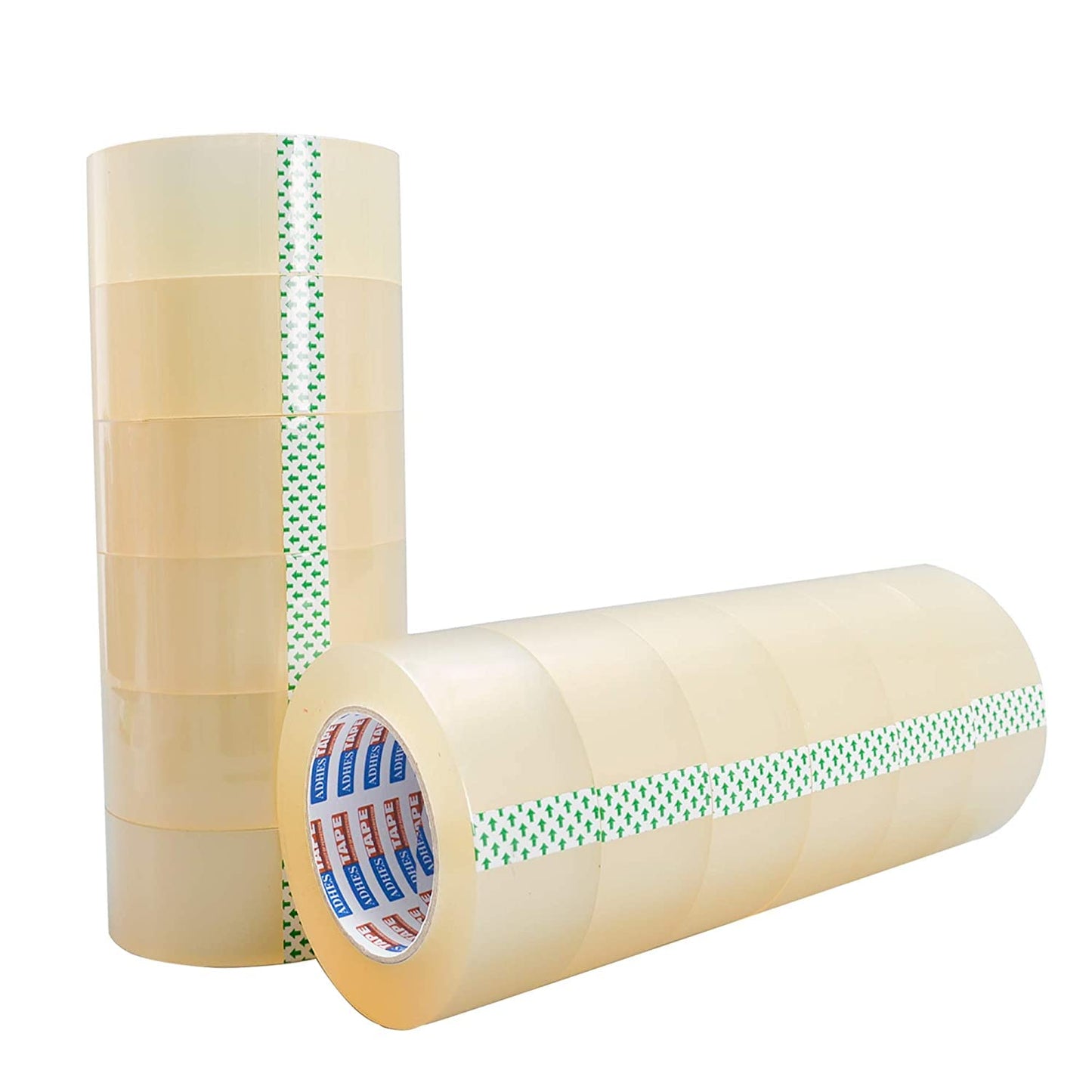 ADHES Packing Tape for Shipping Packaging Moving Boxes,1.88 in x 100 Yard x 2.6 Mil, 60 Rolls