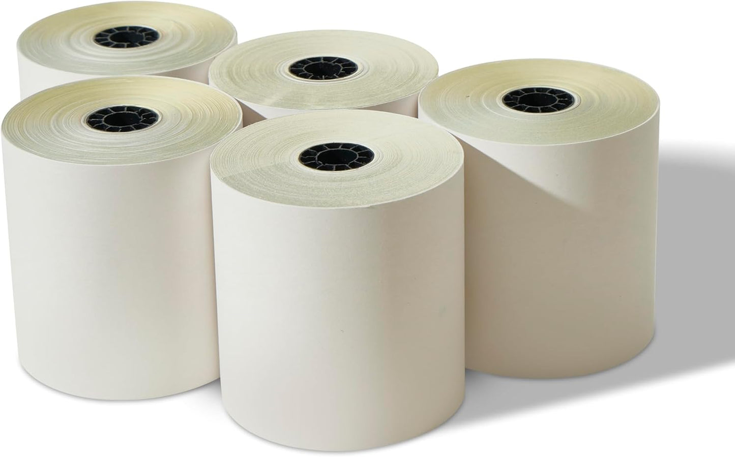 3"" x 95' 2-Ply Carbonless Paper, 25 Rolls, Compatible with Star Micronics SP700 SP2000 UP389 Omni 480 TMU 220 250, Epson M119 TM300 TM-U200 TM-U200B, and More