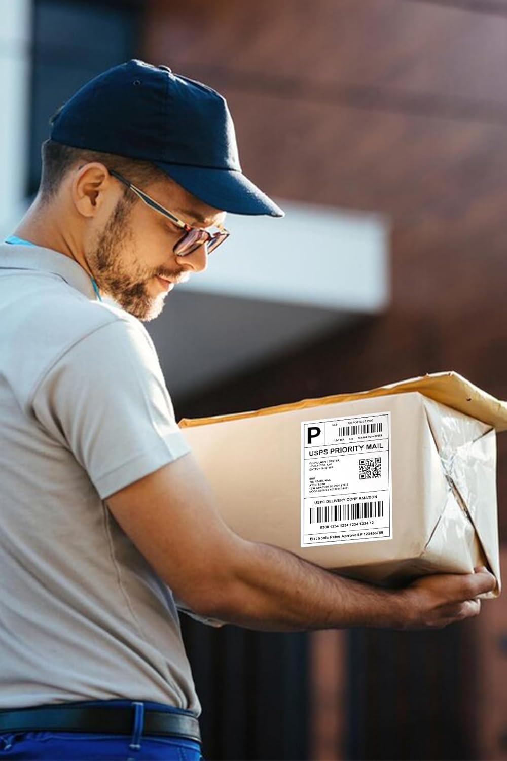 Premium 4x6 Thermal Labels | 3000/Stack, Water-Resistant & BPA-Free | for Direct Thermal Printing