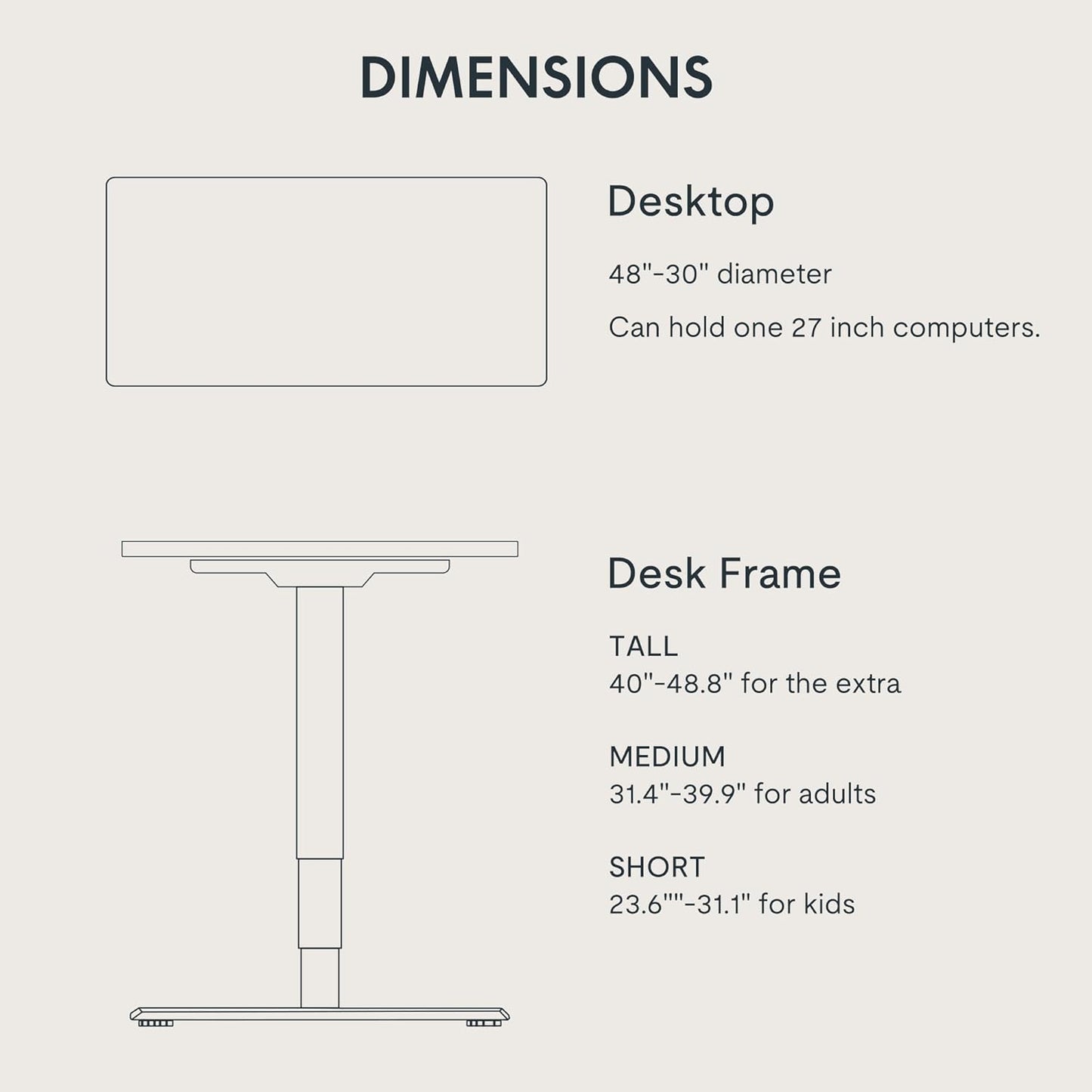 FLEXISPOT E6 Essential 3 Stages Dual Motor Electric Standing Desk 48x30 Inch Whole-Piece Board Height Adjustable Electric Sit Stand Desk(White Frame + Mahogany Desktop, 2 Packages)