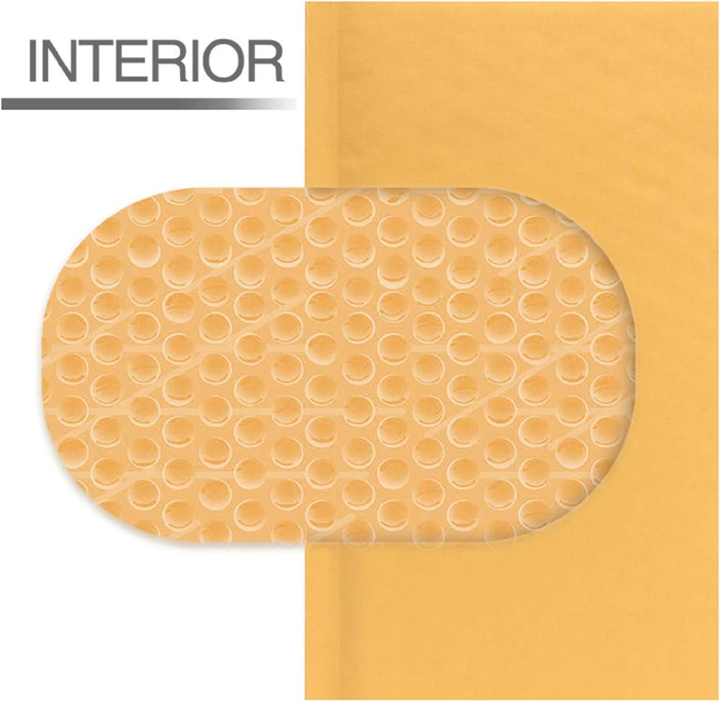 Secure Seal #1 7.25x12 Kraft Bubble Mailers Padded Shipping Envelopes (Pack of 100)