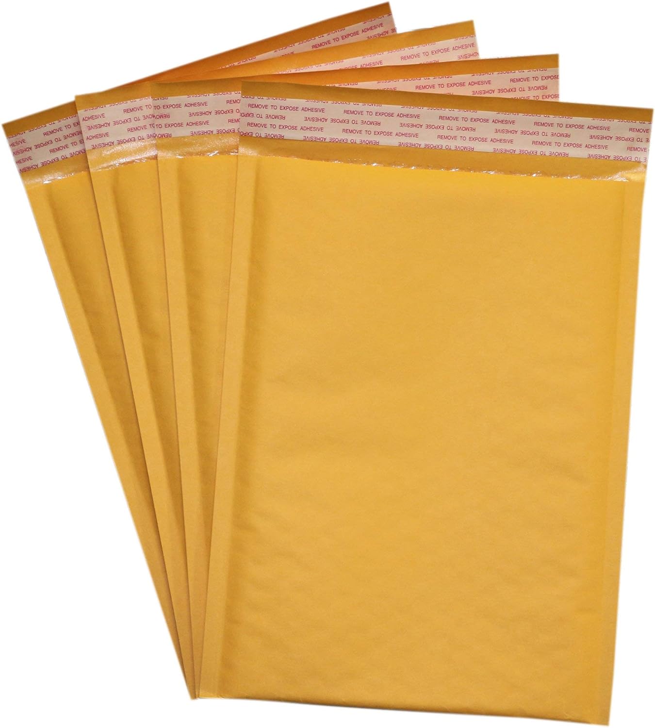 Secure Seal #1 7.25x12 Kraft Bubble Mailers Padded Shipping Envelopes (Pack of 400)