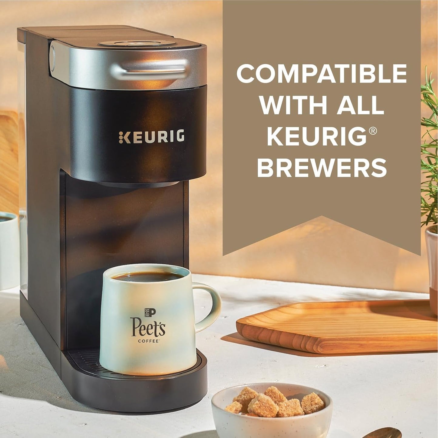 Peet's Coffee, Medium Roast Keurig K-Cup Pods - Big Bang, 32 Count (1 Box of 32 K-Cup Pods)