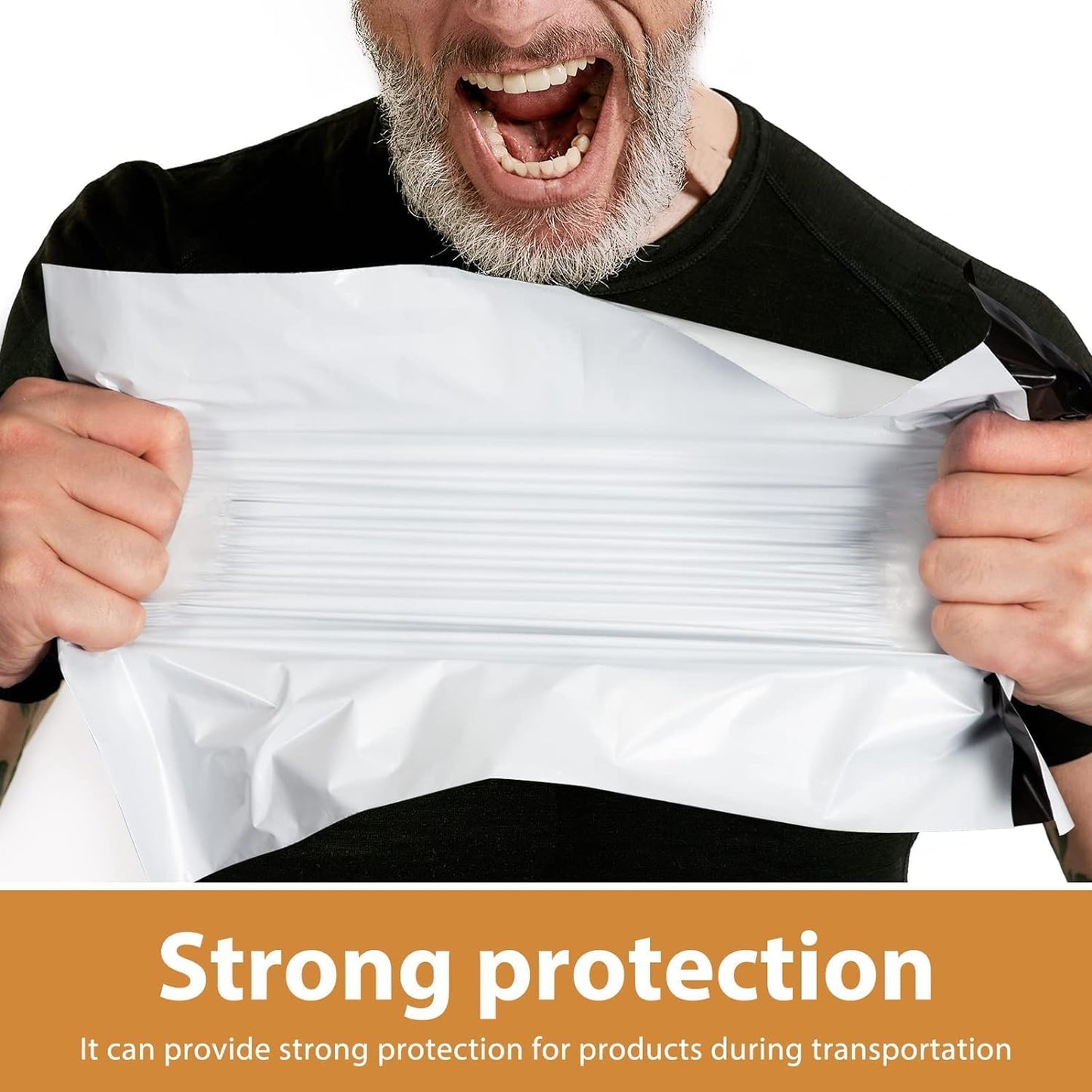Metronic Poly Mailers 19x24 Inch 600Pcs | Large Shipping Bags for Clothing, Small Business | Strong Thick Mailing Bags with Self Adhesive | Waterproof and Tear-Proof Large Package Bags in White