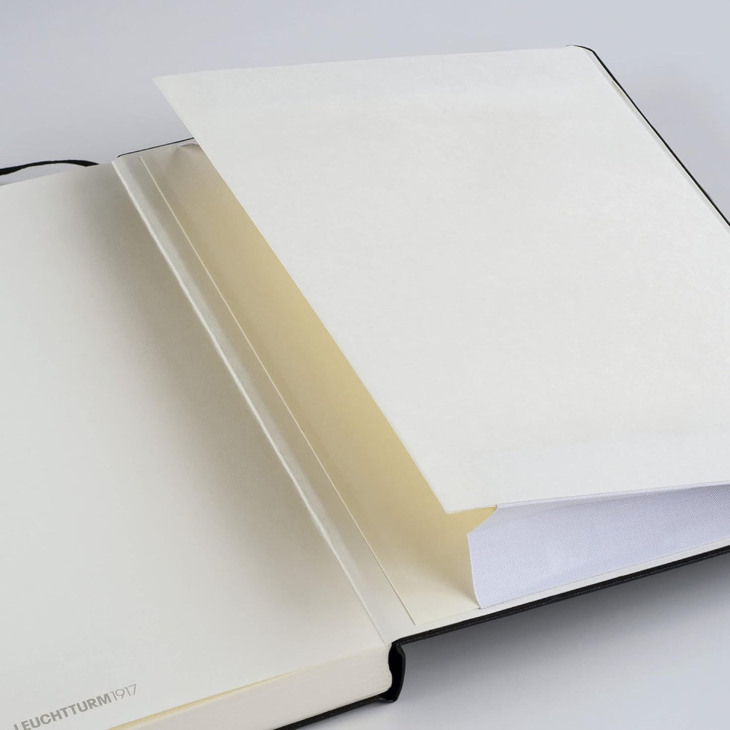 LEUCHTTURM1917 - Notebook Hardcover Medium A5-251 Numbered Pages for Writing and Journaling (Vanilla, Squared)
