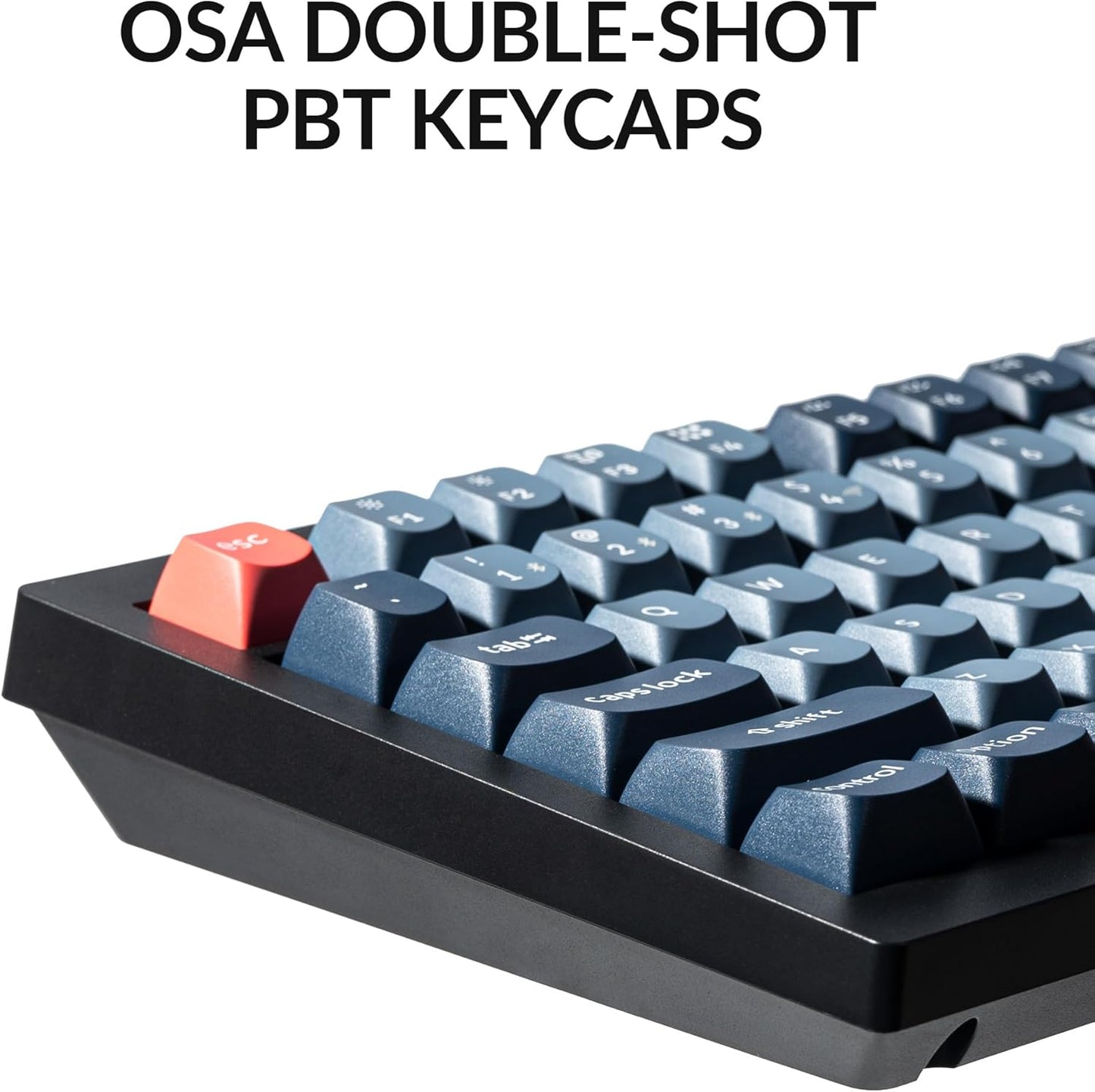 Keychron V6 Max Wireless Custom Mechanical Keyboard, 2.4 GHz Bluetooth QMK Full-Size Layout RGB with Hot-swappable Gateron Red Switch Compatible with Mac Windows Linux