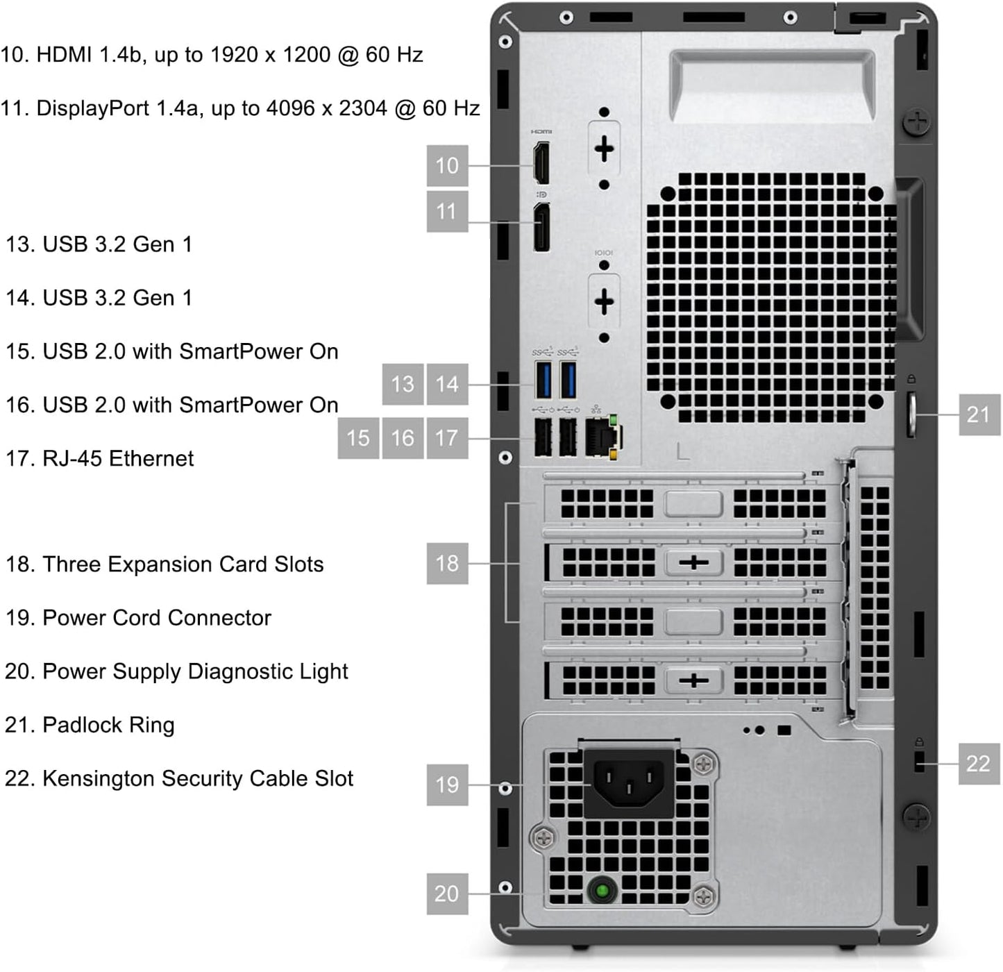 Dell OptiPlex Desktop Computer, 7020 Tower Dekstop PC, 12th Gen Intel 4-Core Processor (Beats Core i7-9700), 16GB DDR5 RAM, 512GB PCIe SSD, DVDRW, WiFi Adapter, RJ-45, Keyboard & Mouse, Windows 11 Pro