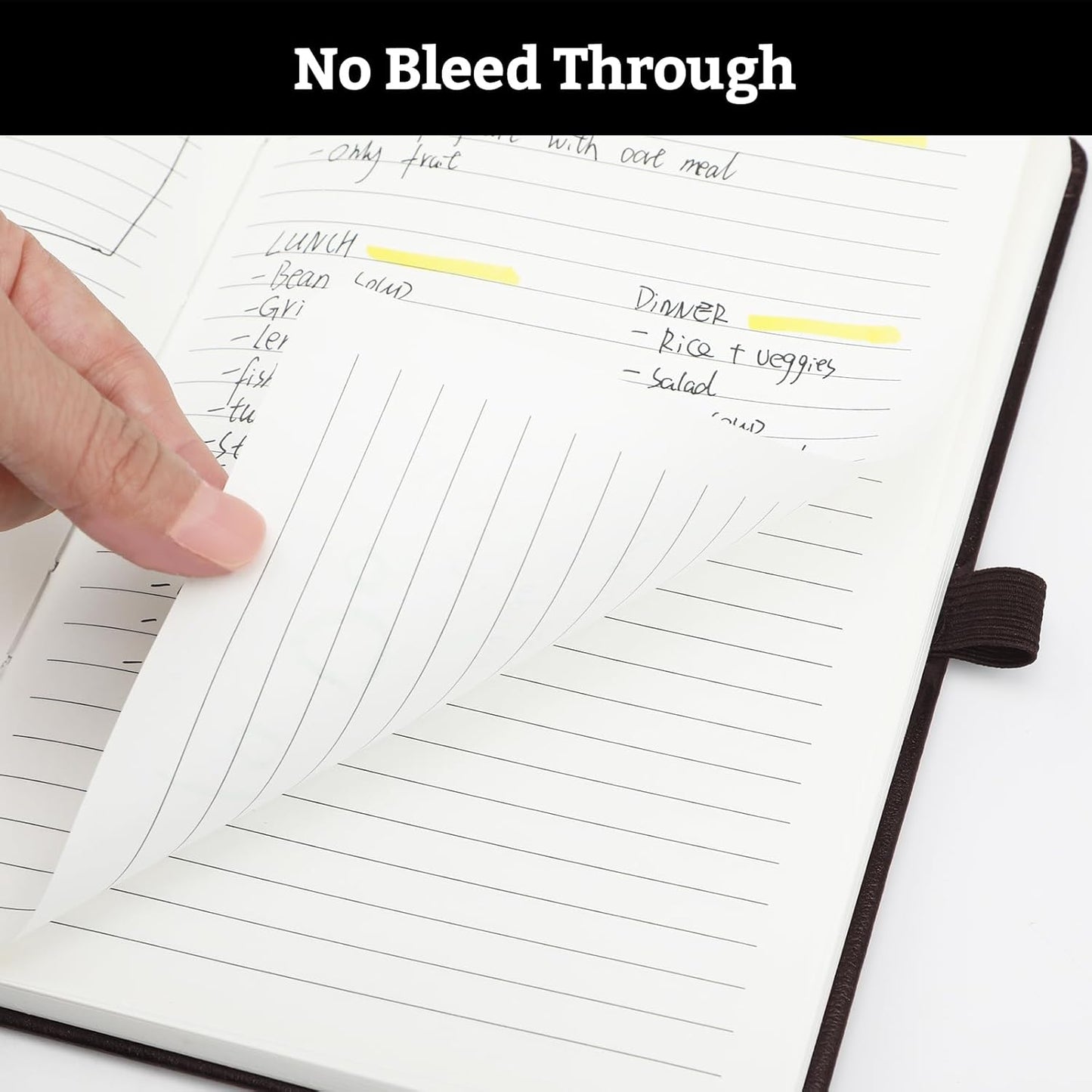 Hardcover Lined Bullet Dotted Journal Notebook, A5 140 192 Pages 100 120Gsm Paper College ruled for School,Work,Travel,and Daily Planning，5.7''*8.3'' (12, Brown, A5 Lined)