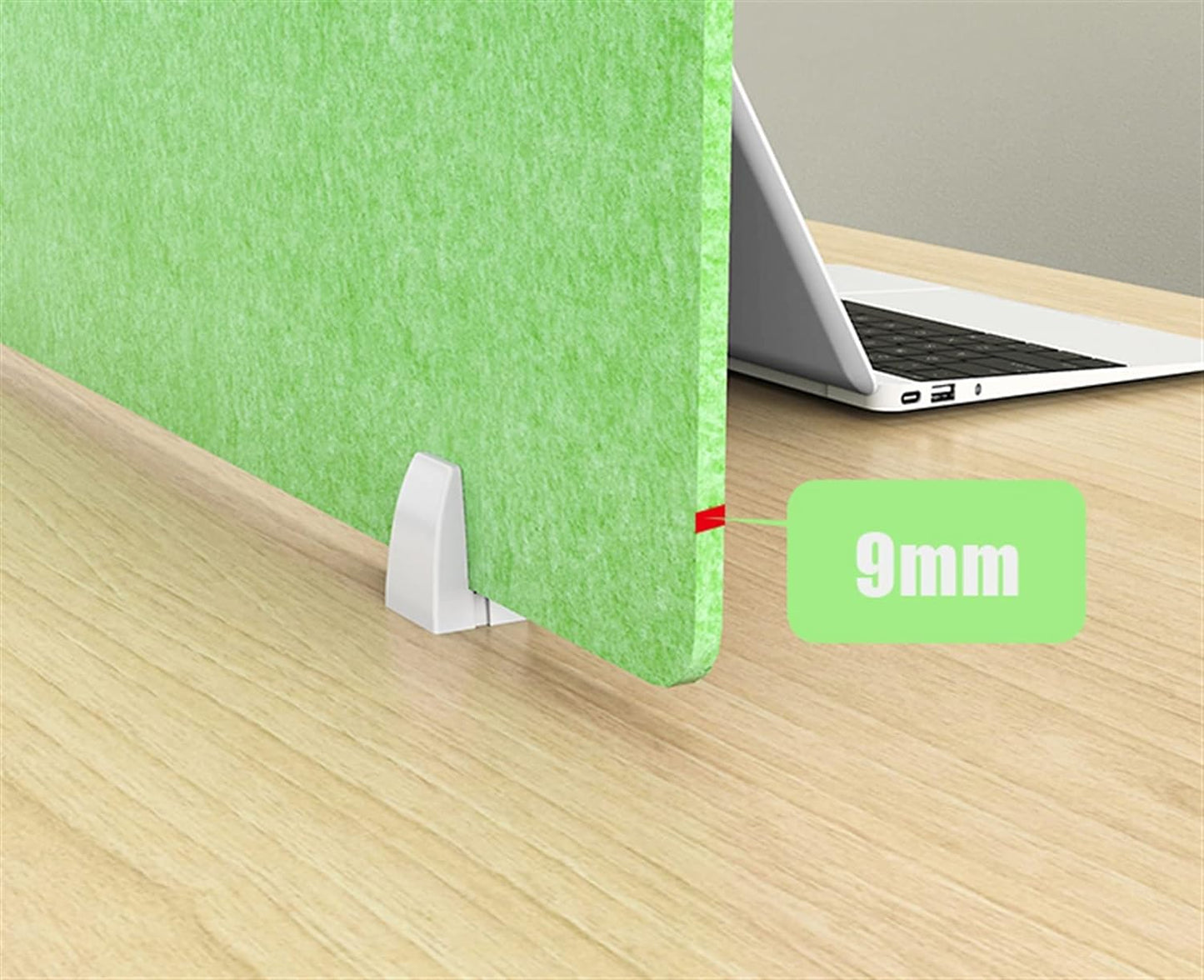 Icegrey Acoustic Desk Divider Privacy Panel Removable Sound Absorbing Desk Partition Board with 2 Clips for Student Call Centers Offices Braries Classrooms Library, Dark Blue, 19.5x15.6