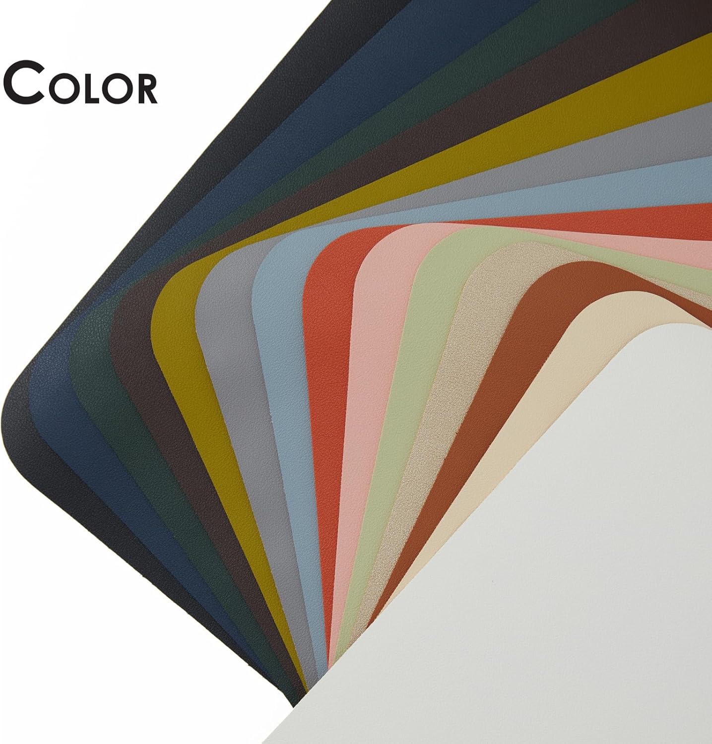 Cork Desk Mat - Dual-Sided Desk Pad for Office and Home - Desk Organization and Accessories - Ideal for Large Mouse Pad and Desk Mats on Top of Desks(Orange,27.6"x 13.8")