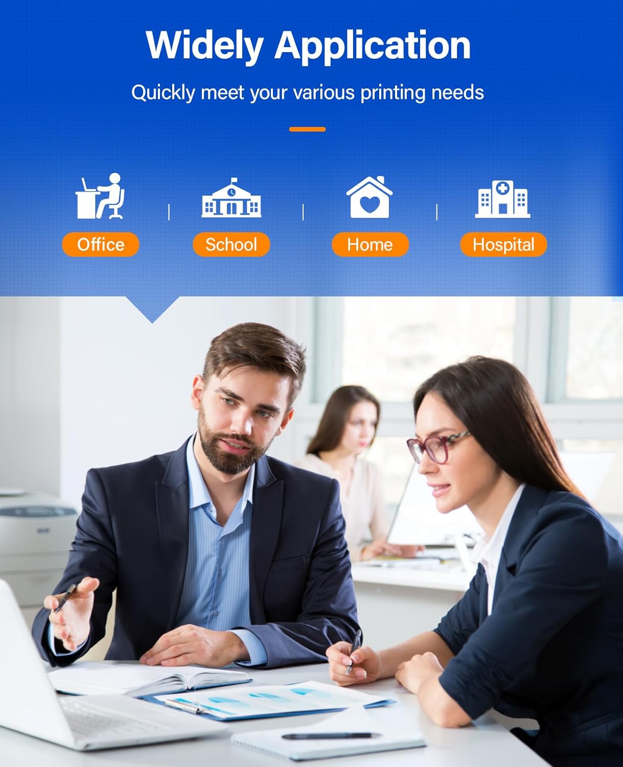 MLT-D116L Toner Cartridge Black 2-Pack High-Yield Replacement for Samsung MLT-D116L D116L MLT-D116S Compatible with Samsung Xpress SL-2625D SL-M2675FN SL-M2825DW SL-2875FW SL-M2835 SL-M2885FW Printer