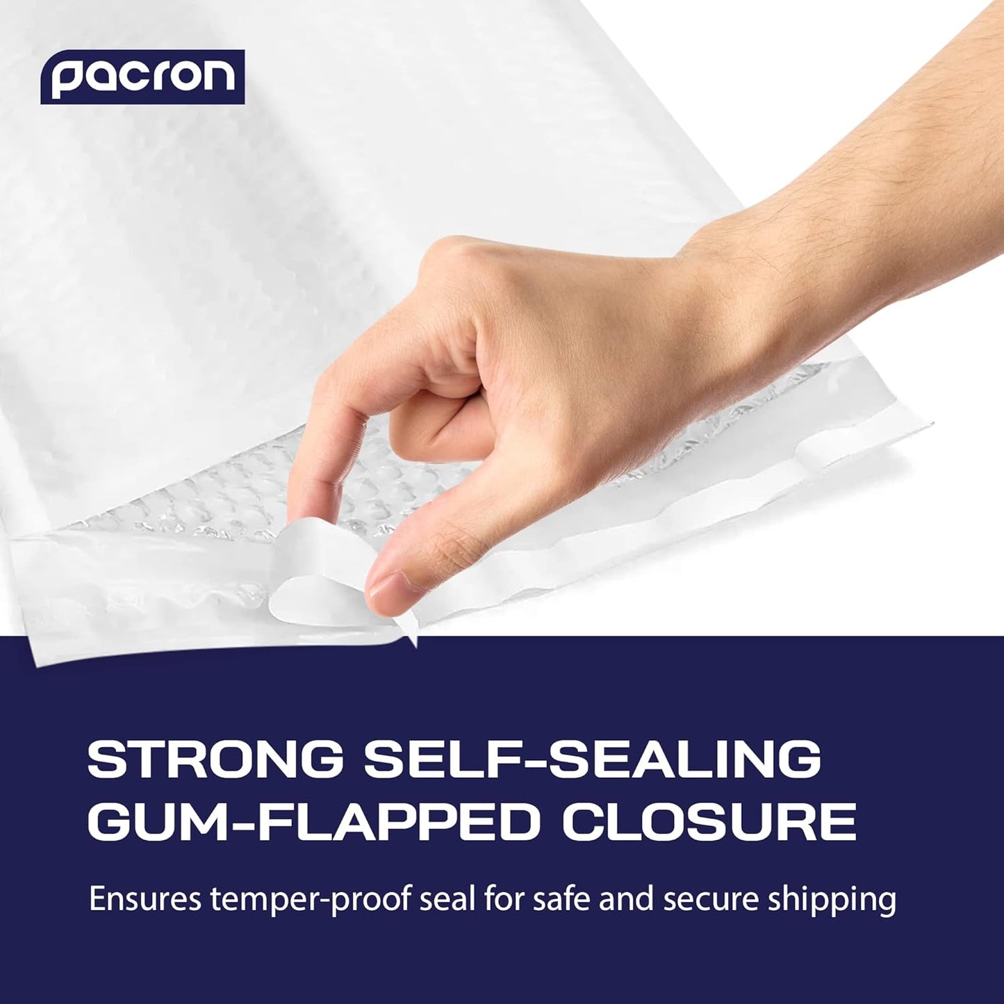 250-Pack Waterproof Poly Bubble Mailers 6 x 10 - Thick, Durable, Instant Seal Envelopes with Strong Adhesive - Protective Shipping Mailers for Jewelry, Cosmetics, SD Cards, USB Cables