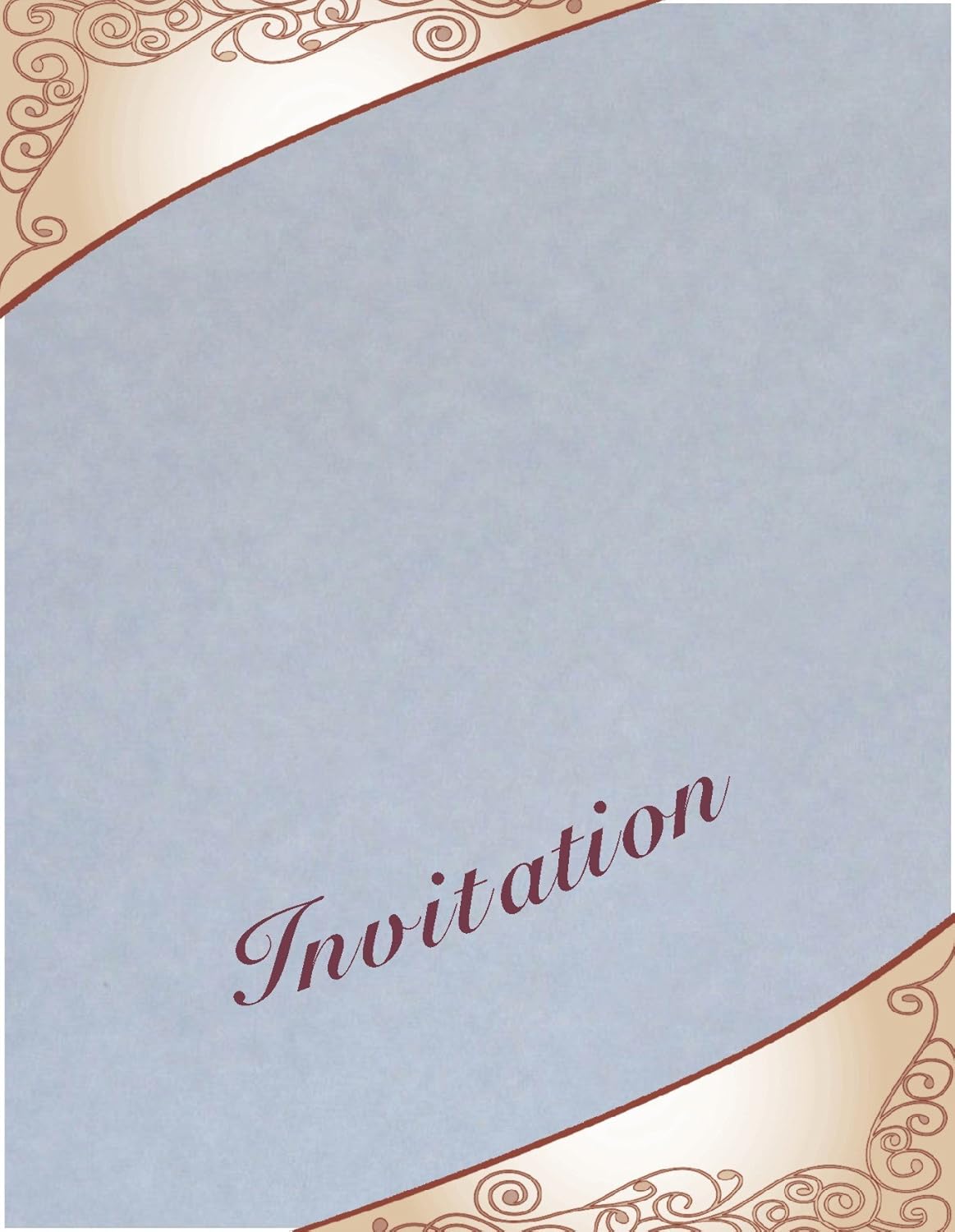50 Light Blue Parchment 65lb Cover Weight Paper - 11" X 14" (11X14 Inches) Scrapbook|Picture-Frame Size - Printable Cardstock Colored Sheets Old Parchment Semblance