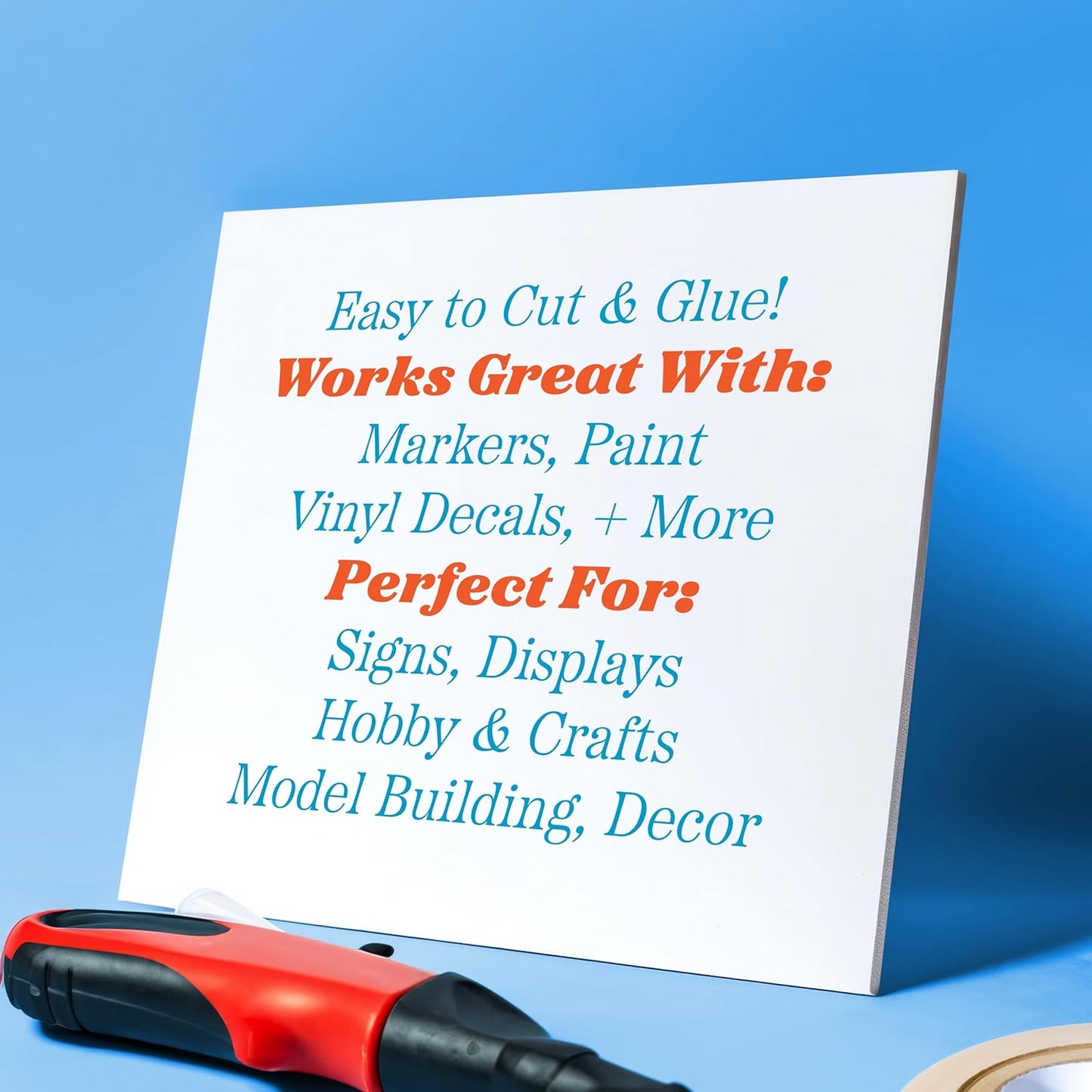 Flipside Products 32" x 40" White Foam Board, Arts and Crafts, 3/16" Thick, Presentations, Large Signboards, Backing Board, Display, Pack of 25